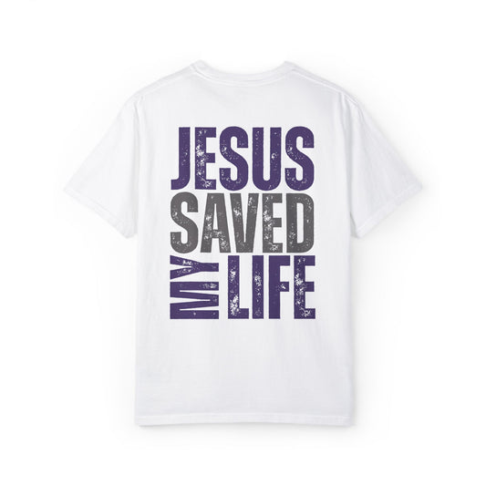 Comfort Colors Jesus Saved My Life Christian Shirt