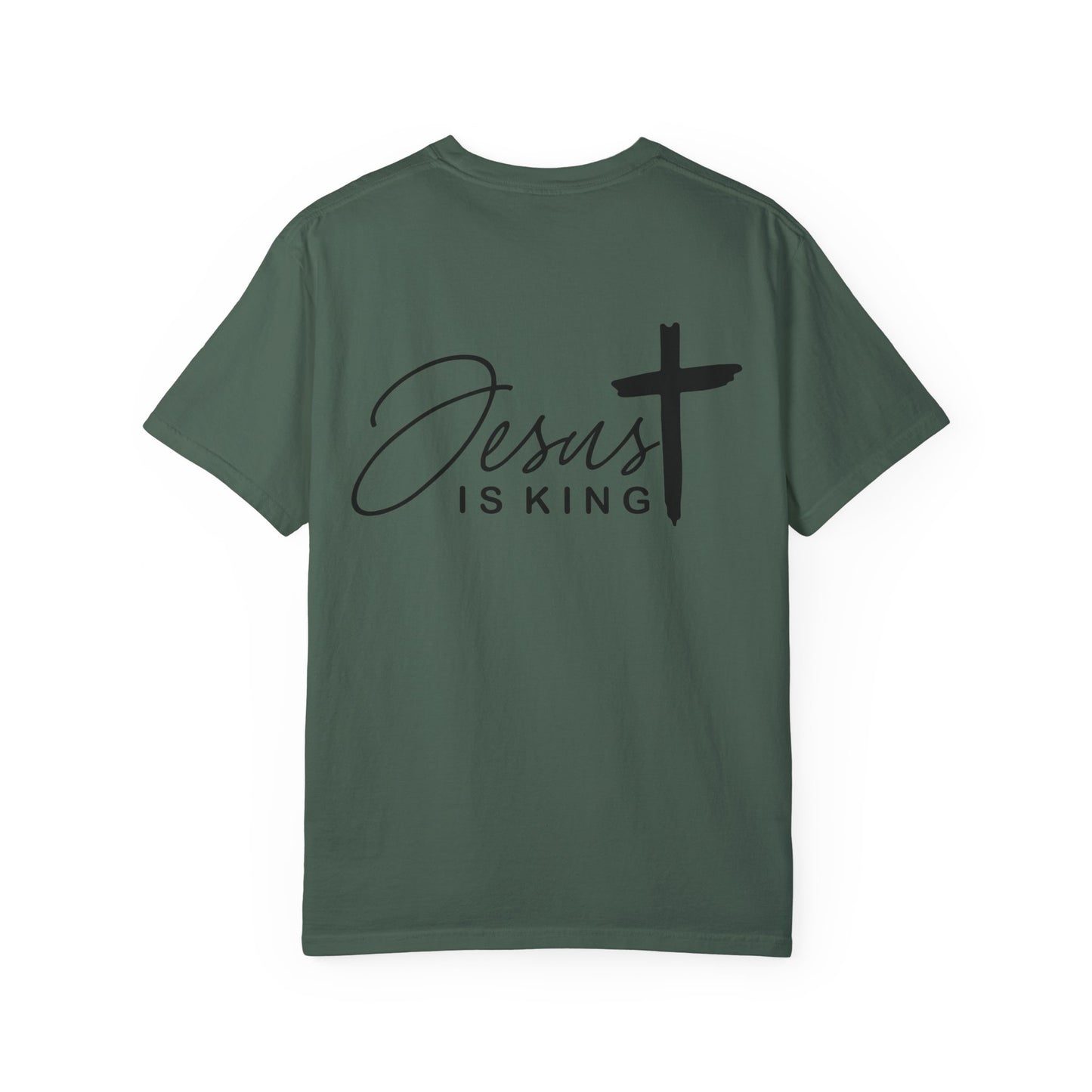 Comfort Colors Jesus is King Christian Tee