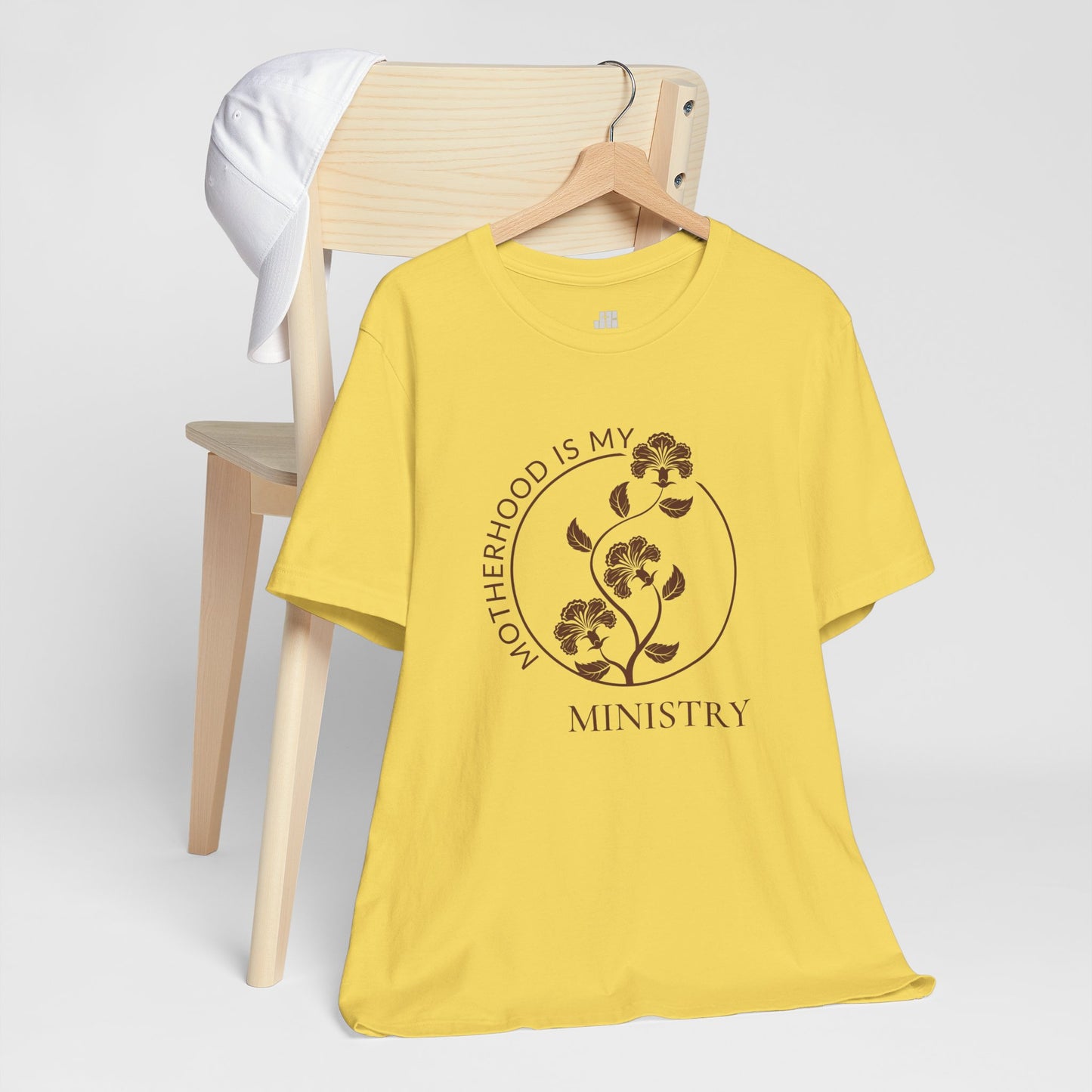 Motherhood is My Ministry Christian Soft Cotton Tee