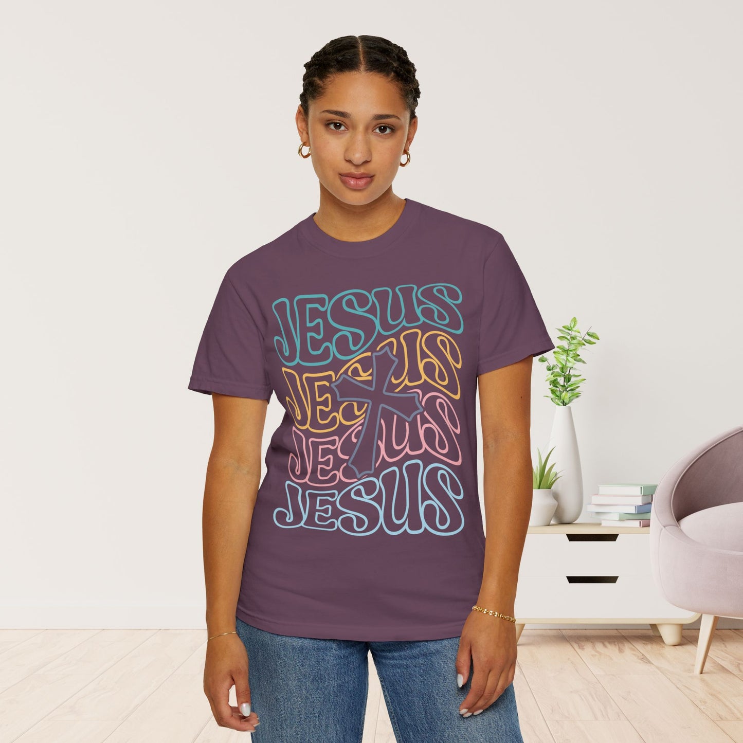 Comfort Colors Jesus Tee