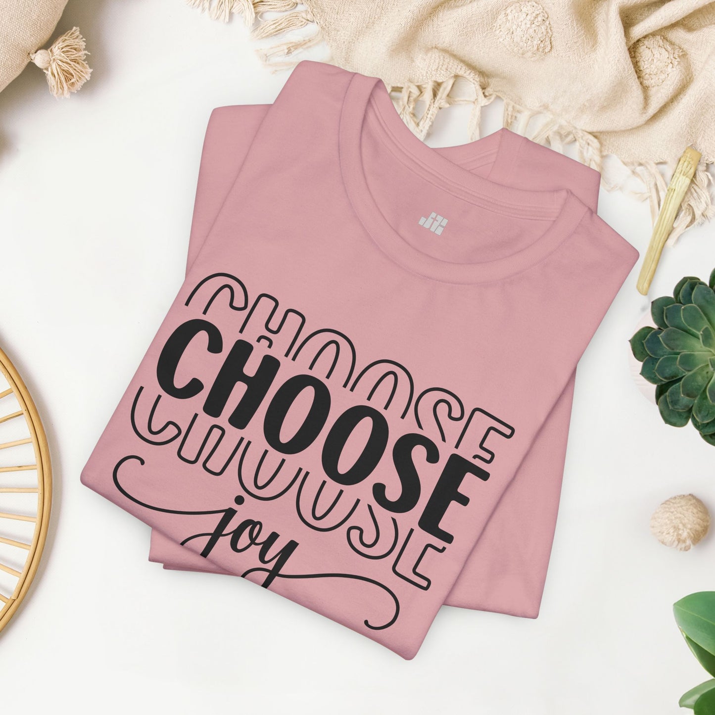 Choose Joy Christian Soft Cotton Tee