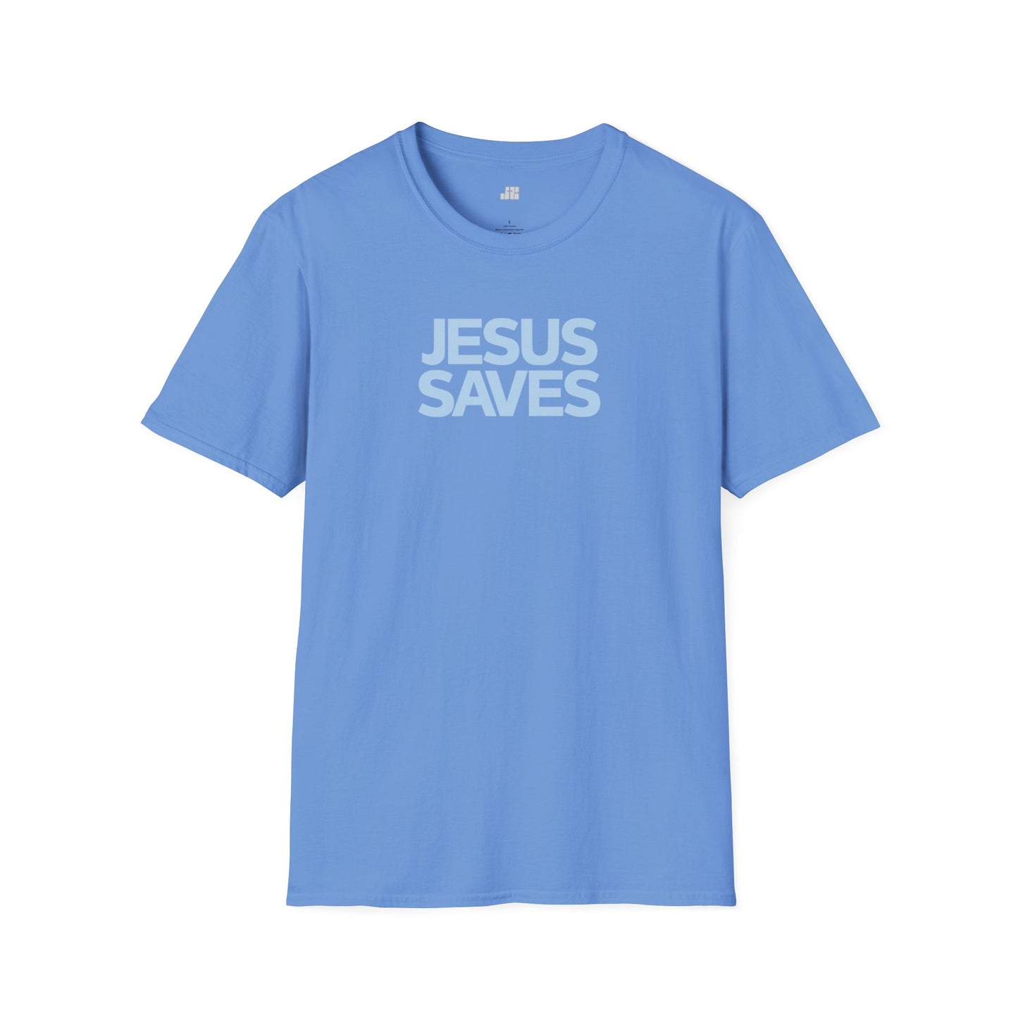 Jesus Saves Softstyle T-shirt - Acts 4:12 Bible Verse Christian Tee