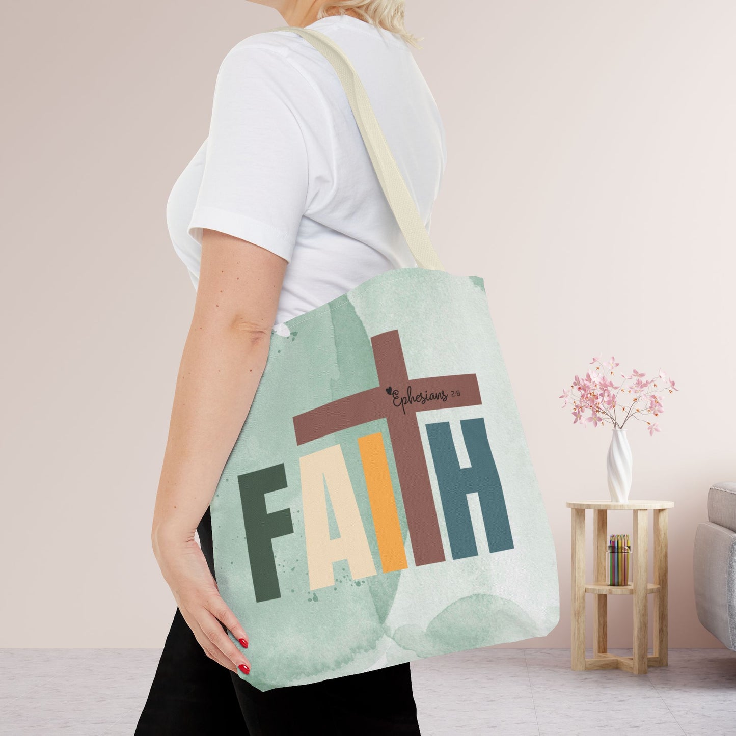 Faith Tote Bag - Christian Tote Bag