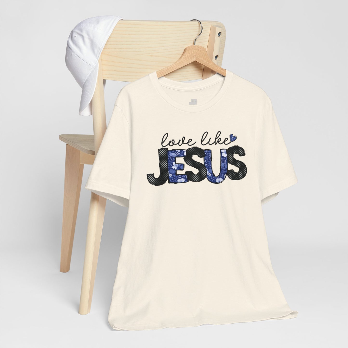 Love Like Jesus Soft Cotton Tee - Christian Shirt