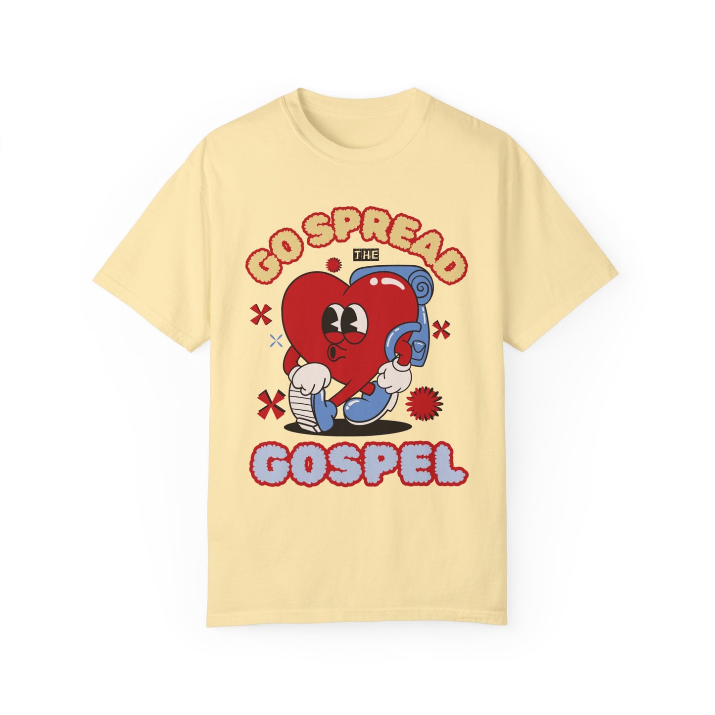 Go Spread the Gospel Comfort Colors T-shirt