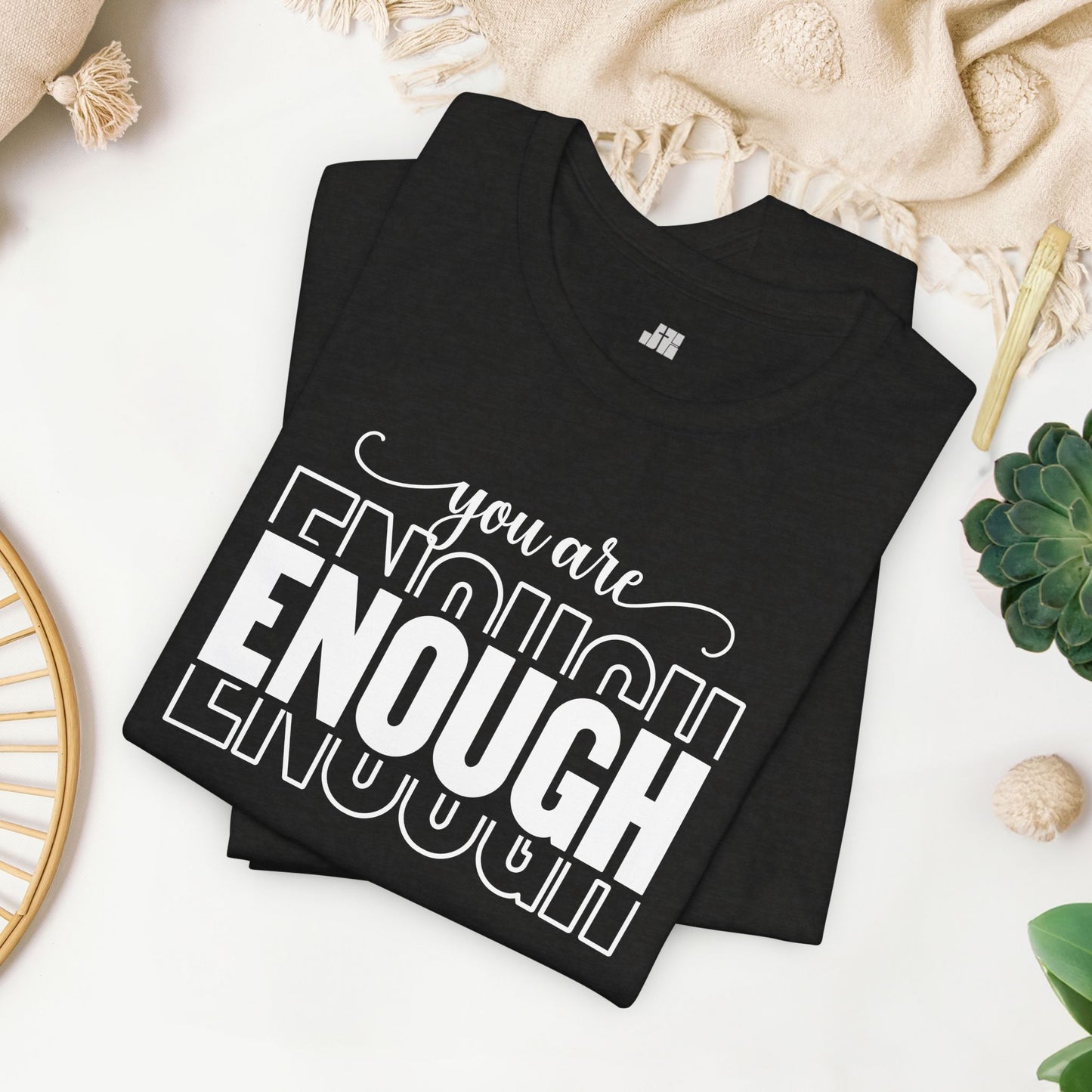 You are Enough Christian Soft Cotton Tee