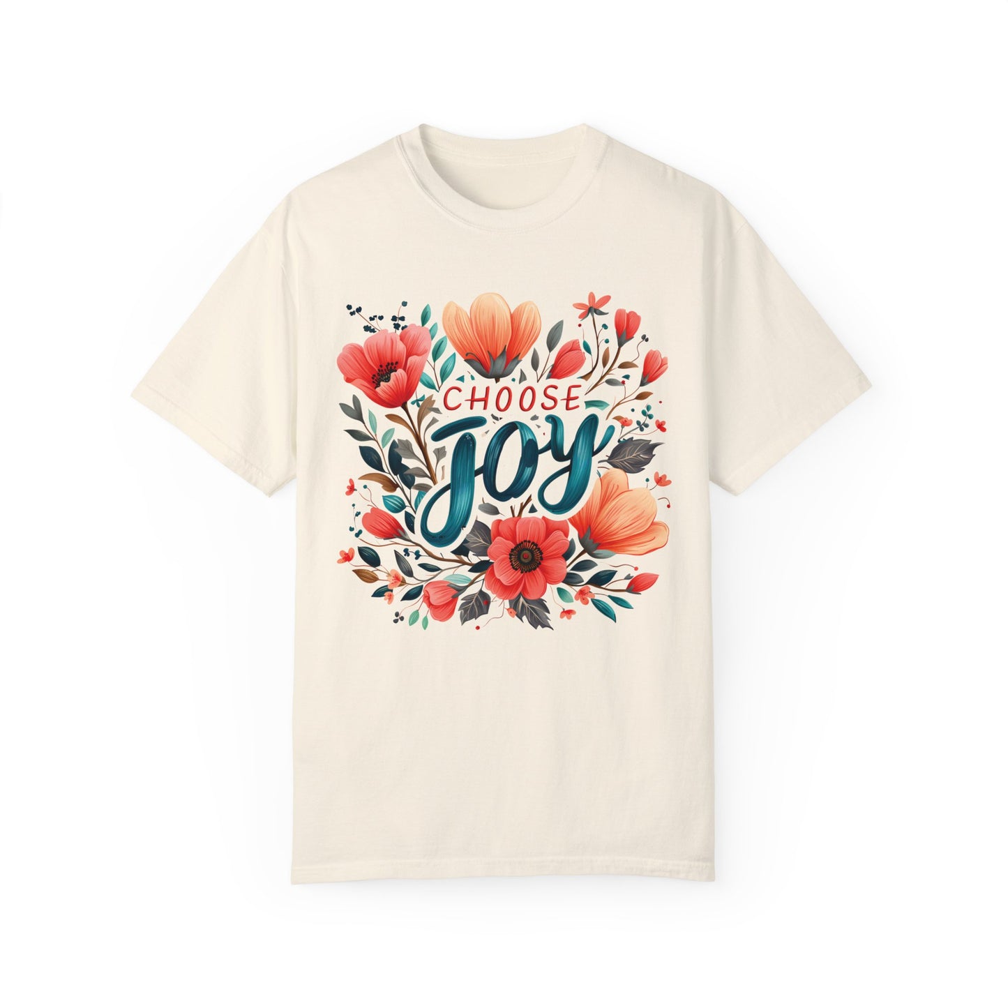 Women's Comfort Colors Choose Joy Tee - Christian Shirt