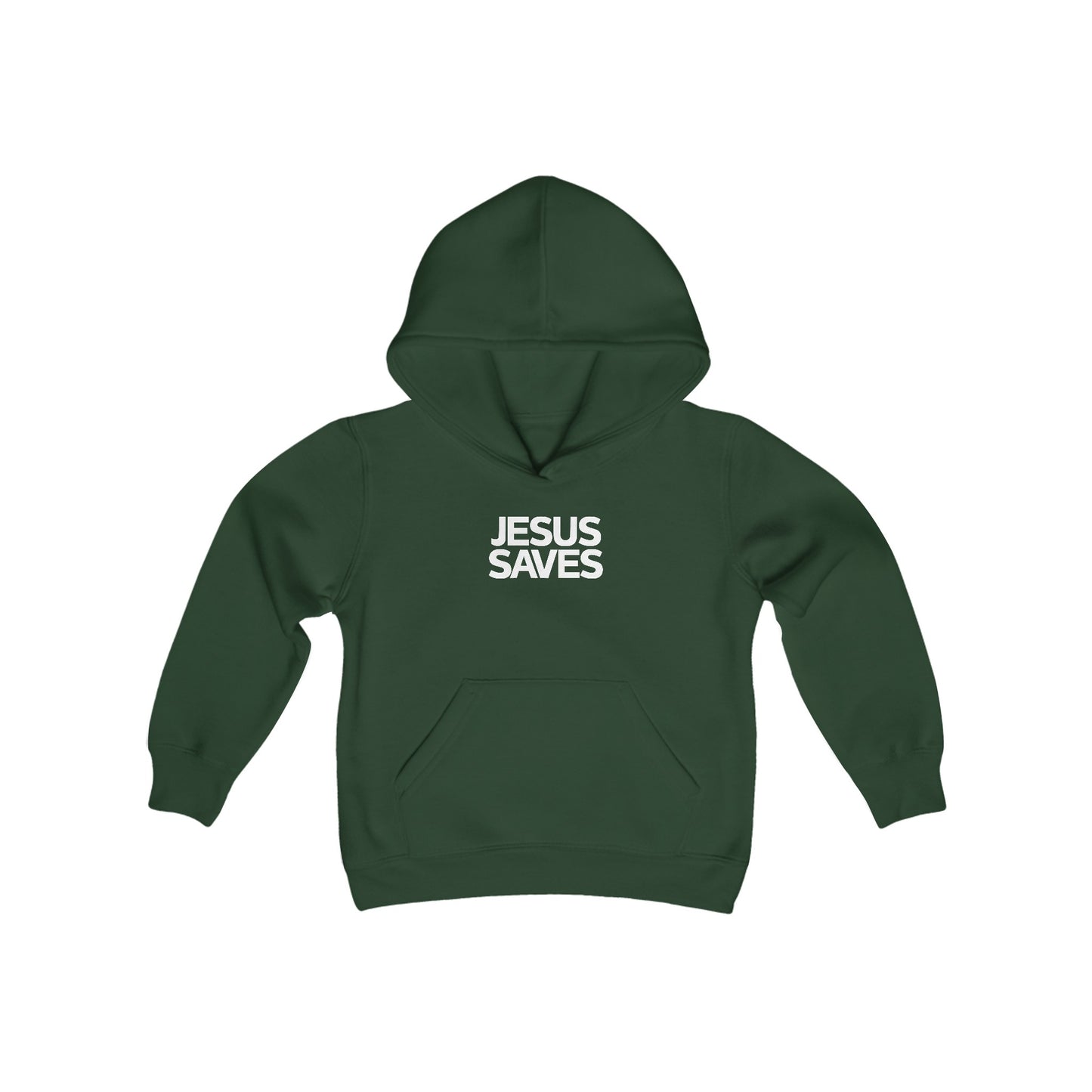 Jesus Saves Youth Christian Hoodie