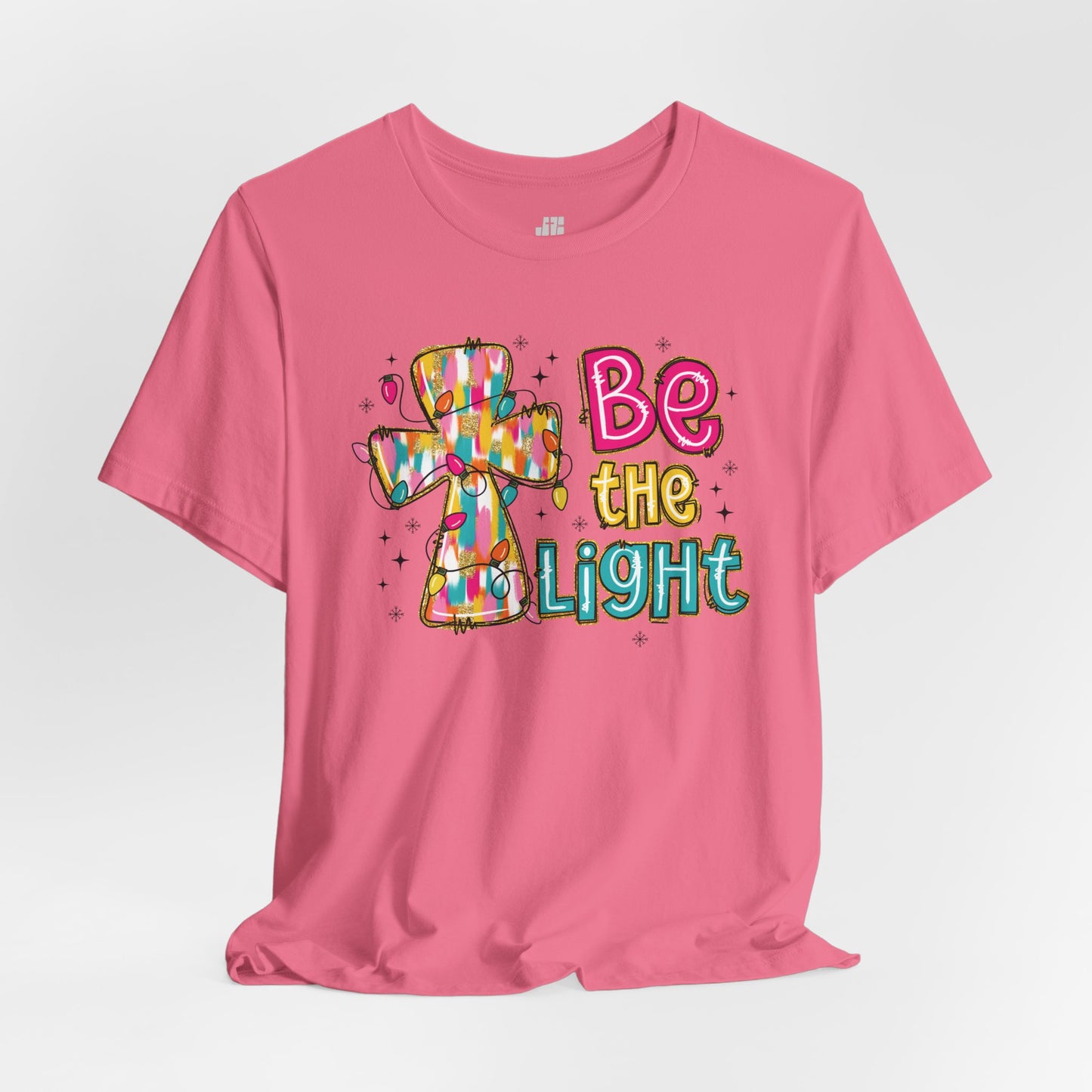 Be The Light Soft Cotton Tee - Christian Christmas Shirt