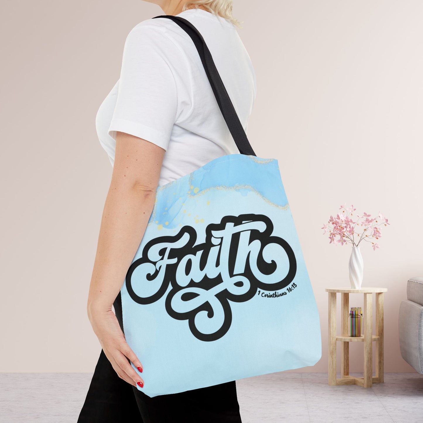 Faith Tote Bag - Christian Tote Bag