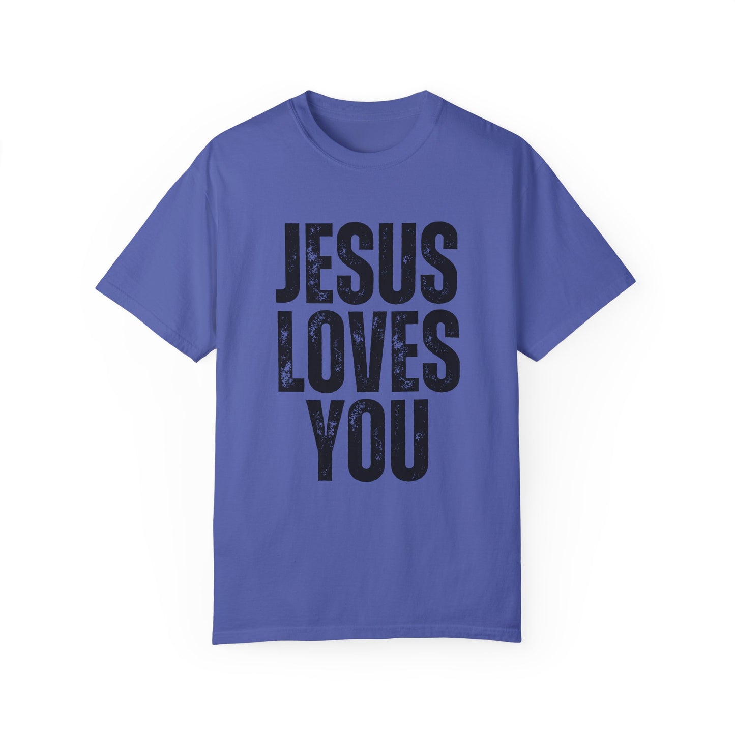 Comfort Colors Unisex Jesus Loves You Shirt