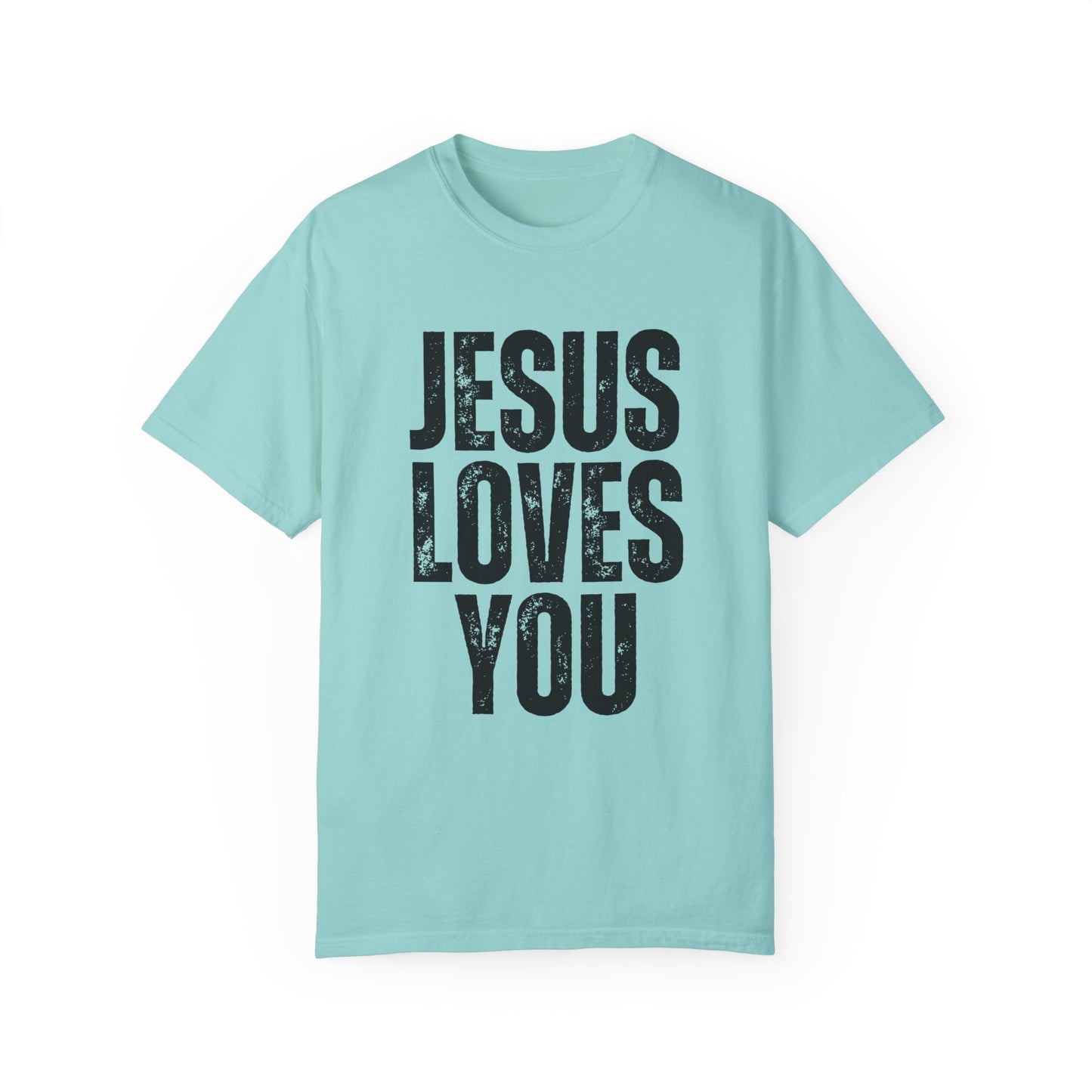 Comfort Colors Unisex Jesus Loves You Shirt