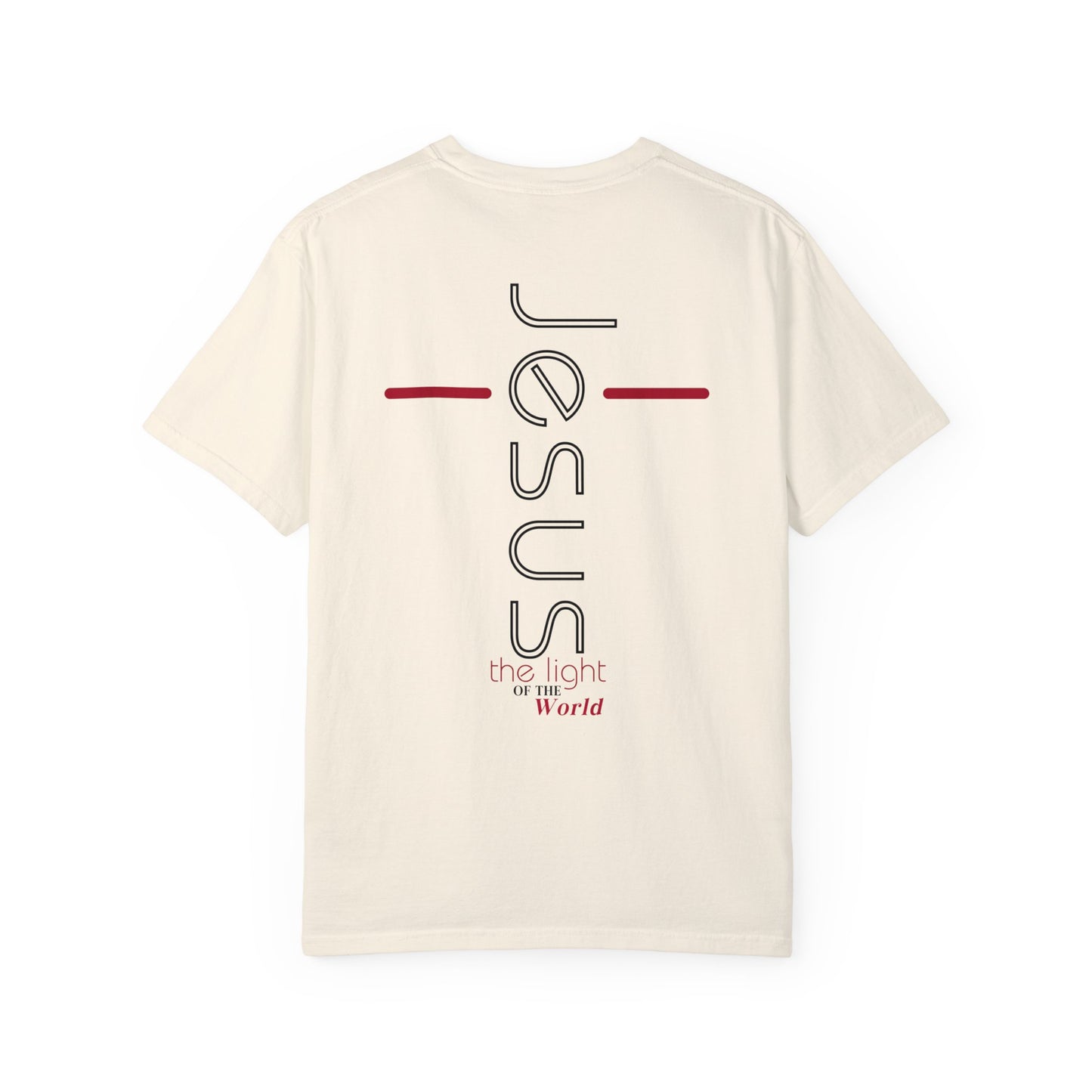 Jesus The Light of the World Comfort Colors Shirt