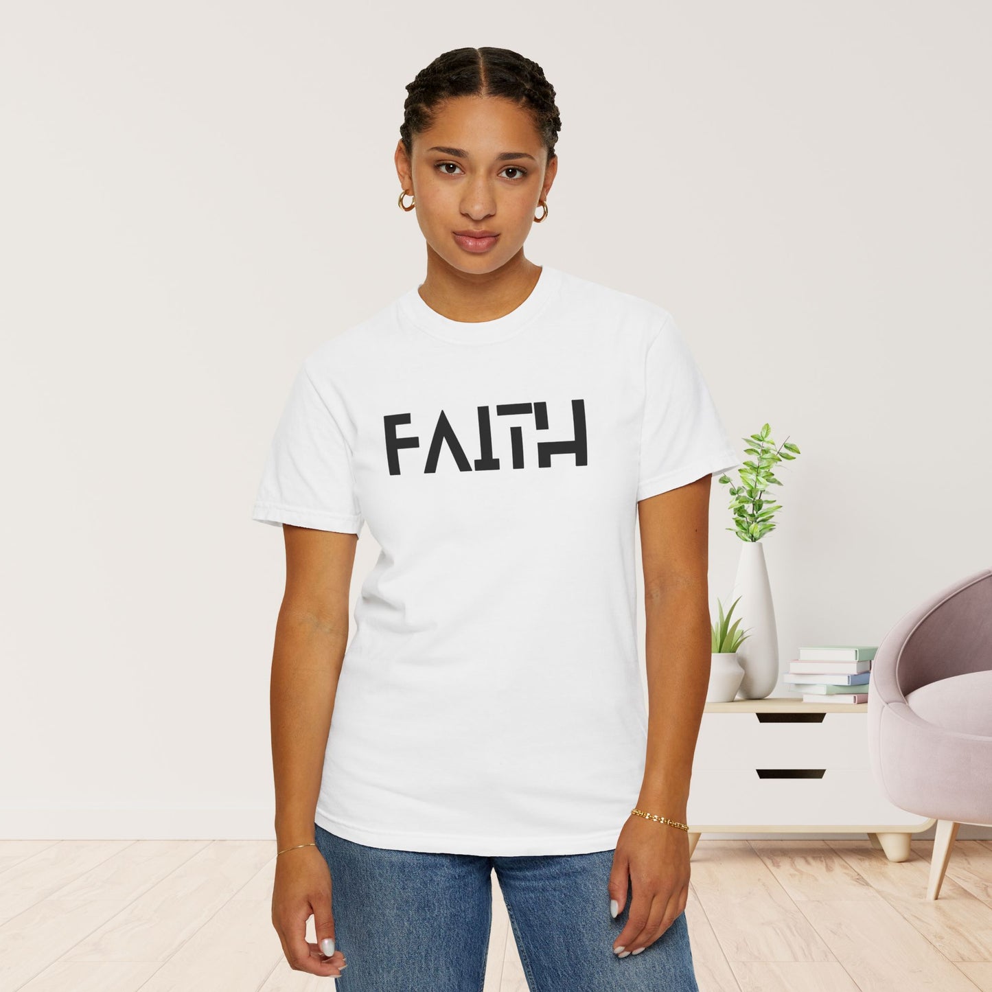 Faith T-shirt -  Ephesians 2:8 Comfort Colors Christian Shirt