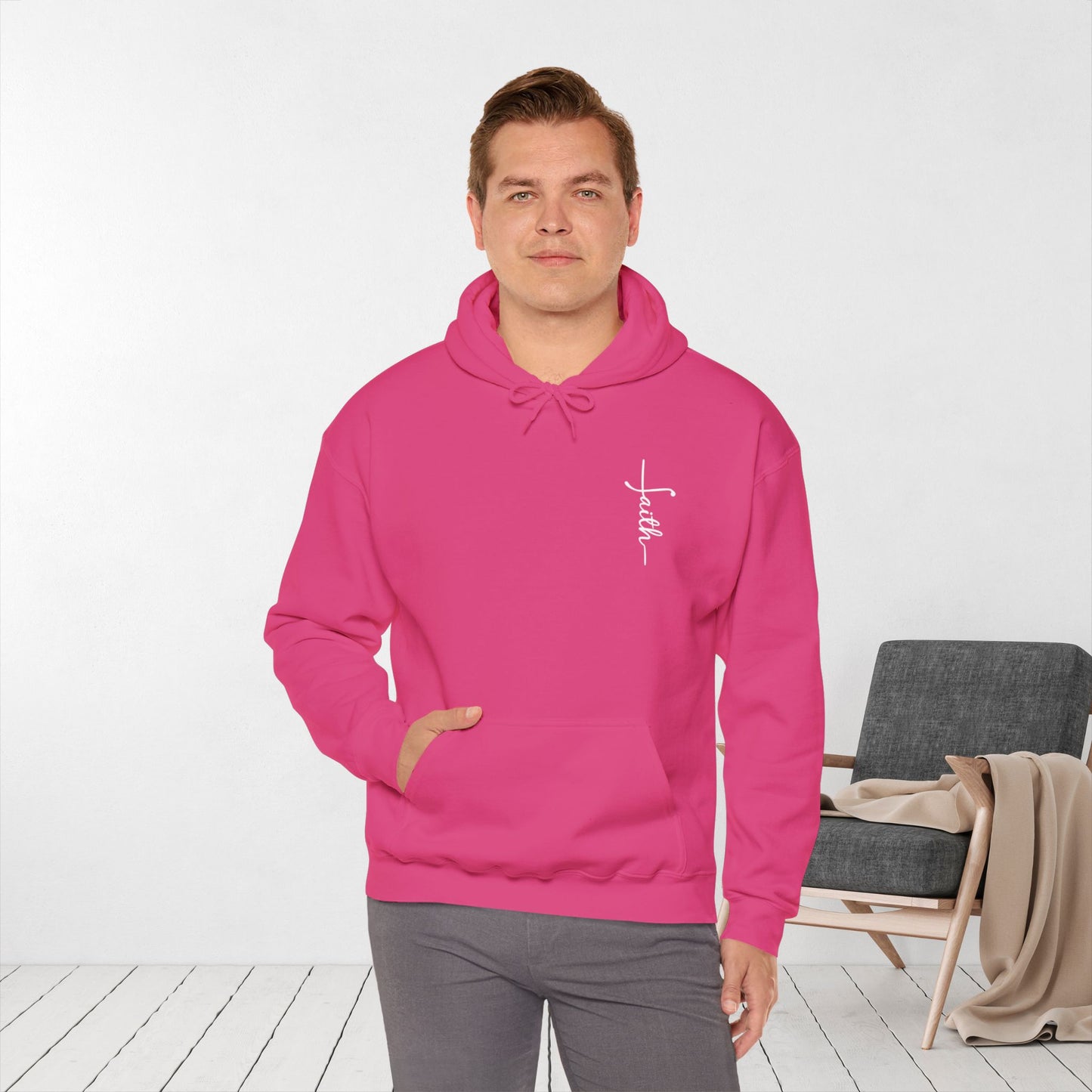 Faith Can Move Mountains Christian Hoodie