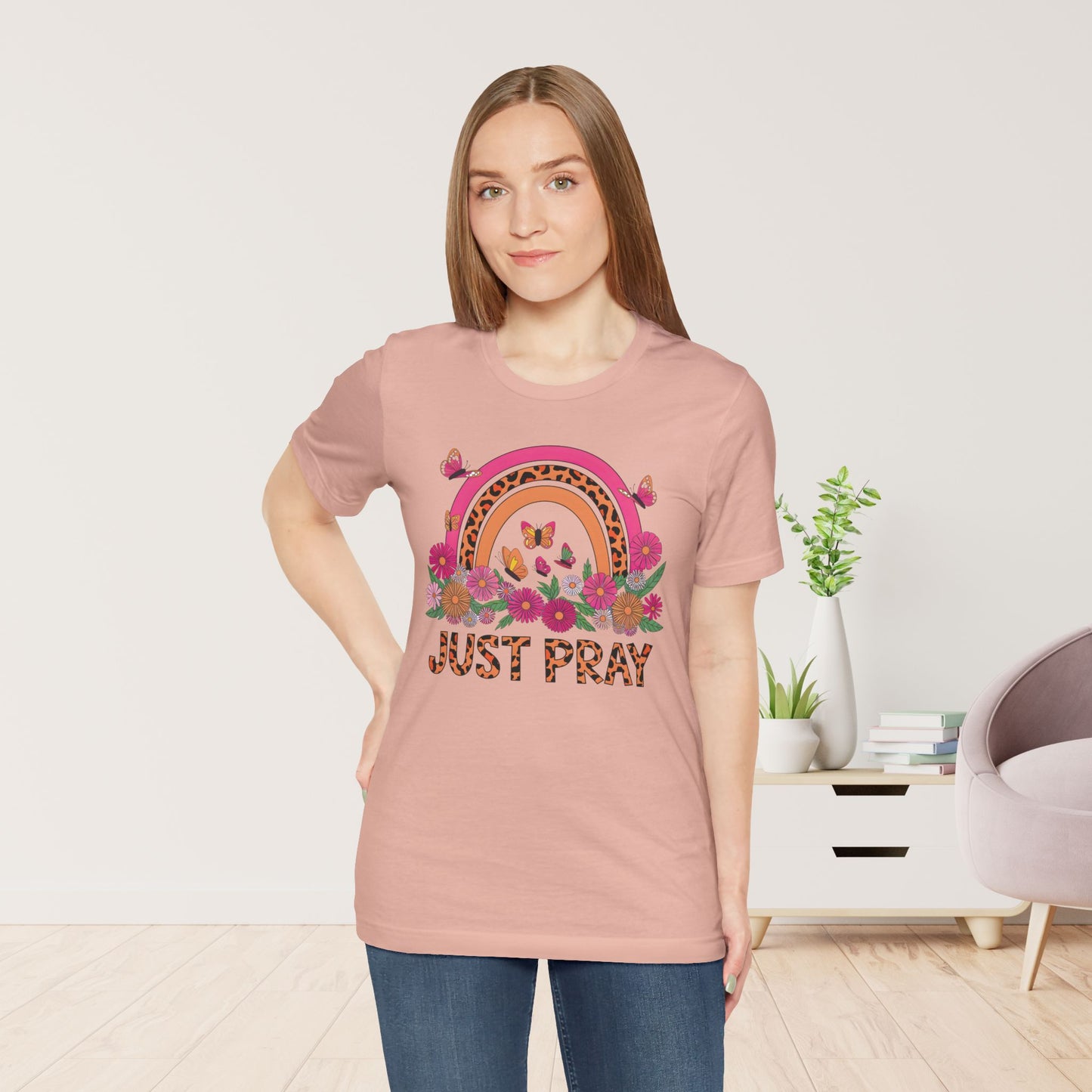 Just Pray Soft Cotton Tee