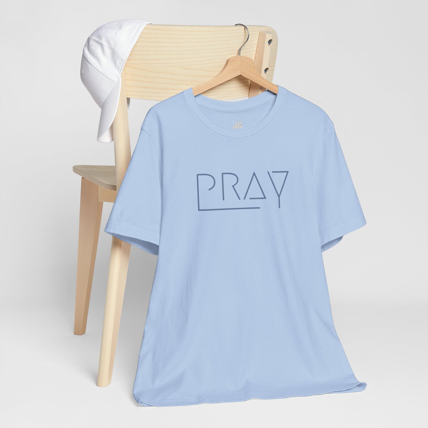 Minimalist Pray Soft Cotton Tee - Pray On It, Pray Over It, Pray Through It T-shirt