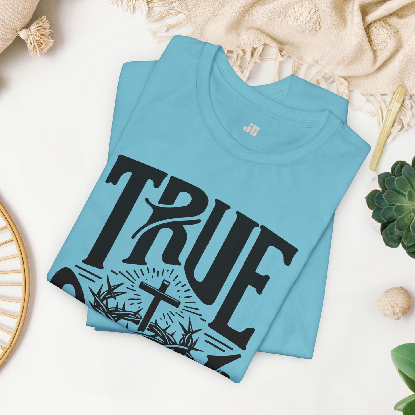 True Story He is Risen Christian Soft Cotton Tee - Easter Shirt