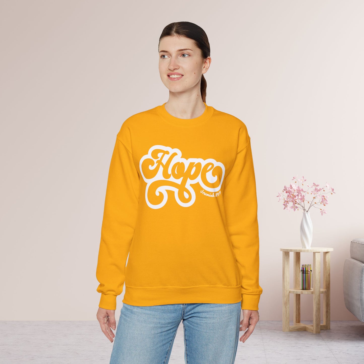 Hope Sweatshirt - Bible Verse Christian Sweatshirt