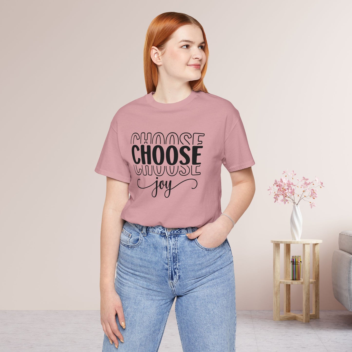 Choose Joy Christian Soft Cotton Tee