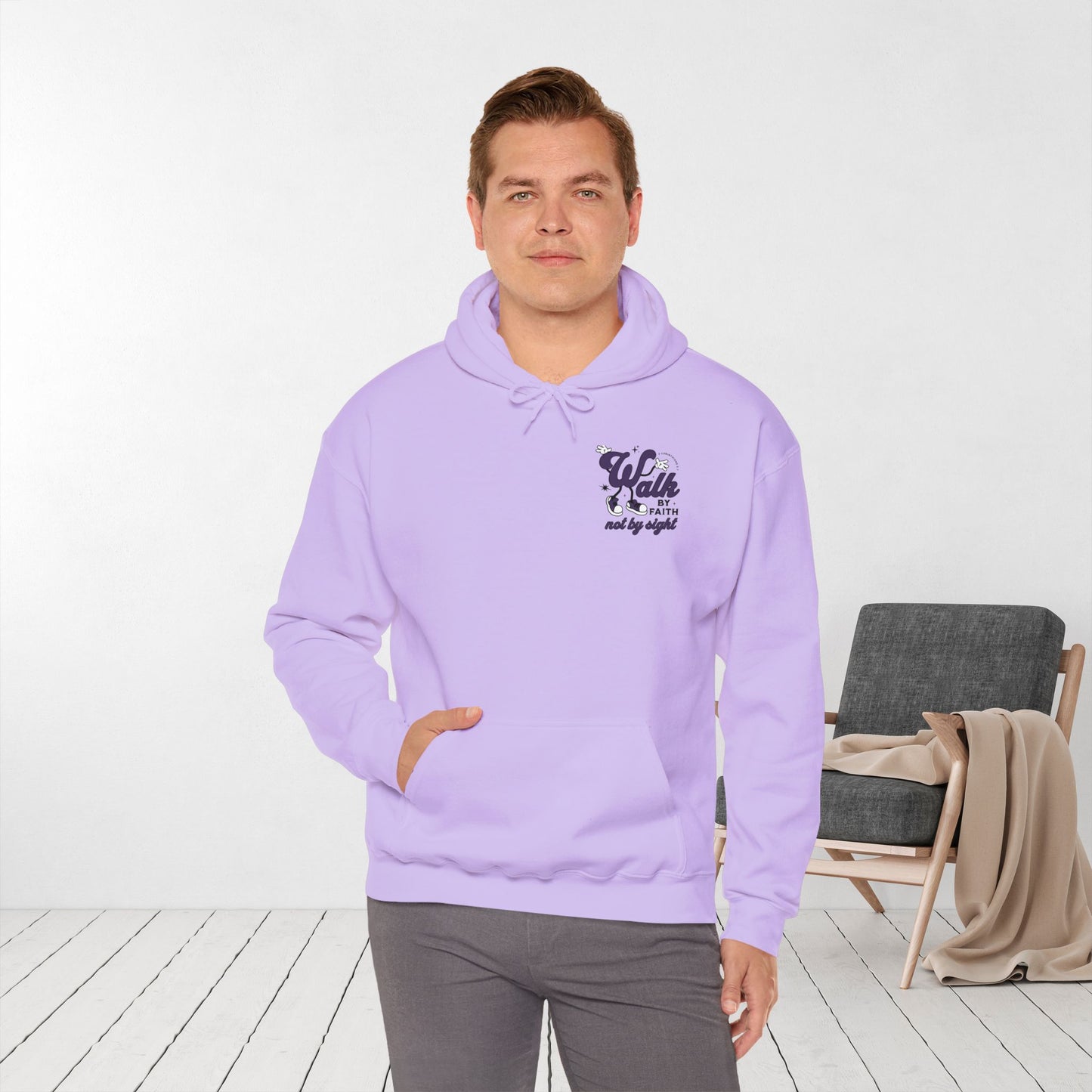 Walk By Faith Not By Sight Hoodie - Christian Hoodie