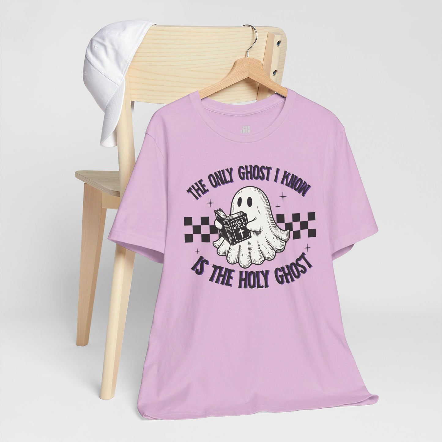 The Only Ghost I Know Is The Holy Ghost Soft Cotton Tee - Christian Shirt