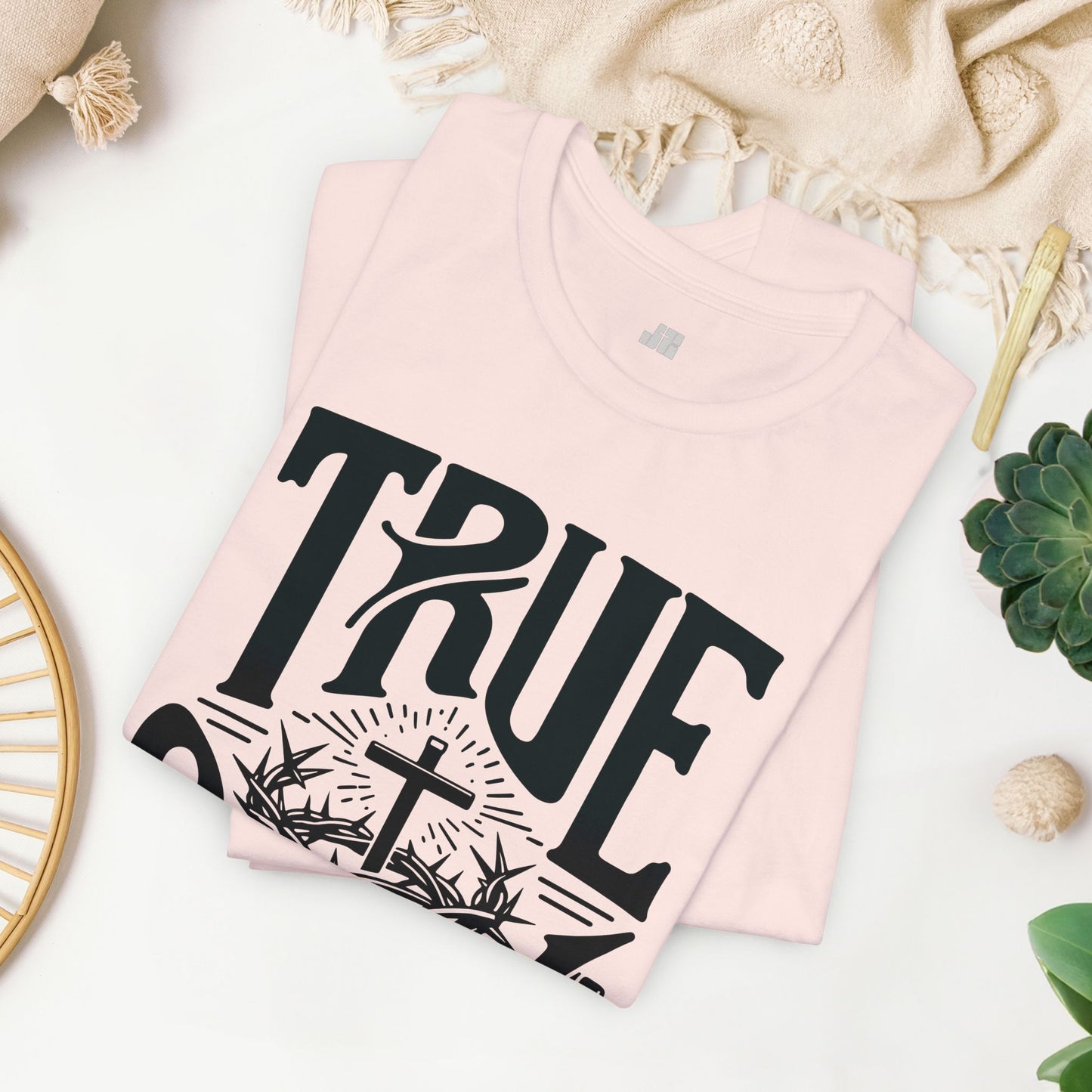 True Story He is Risen Christian Soft Cotton Tee - Easter Shirt