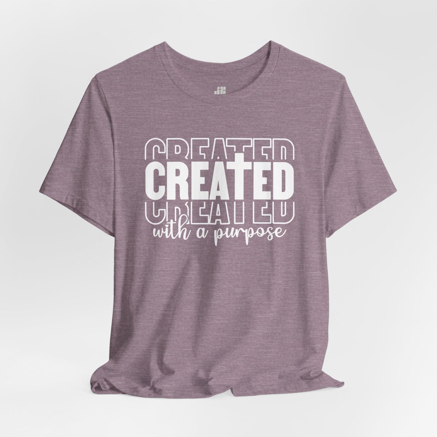 Created with a Purpose Christian Soft Cotton Tee