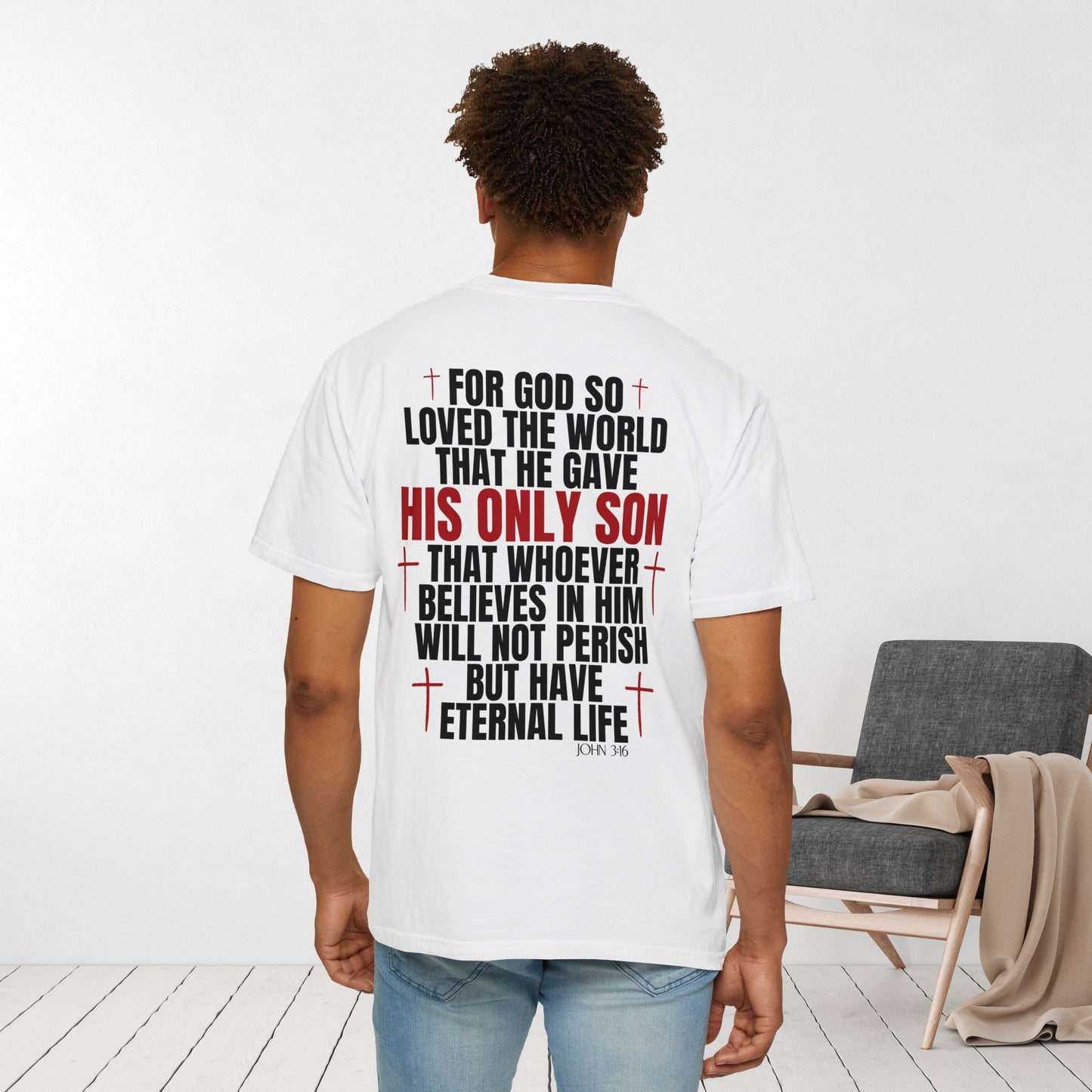 John 3:16 Comfort Colors Shirt