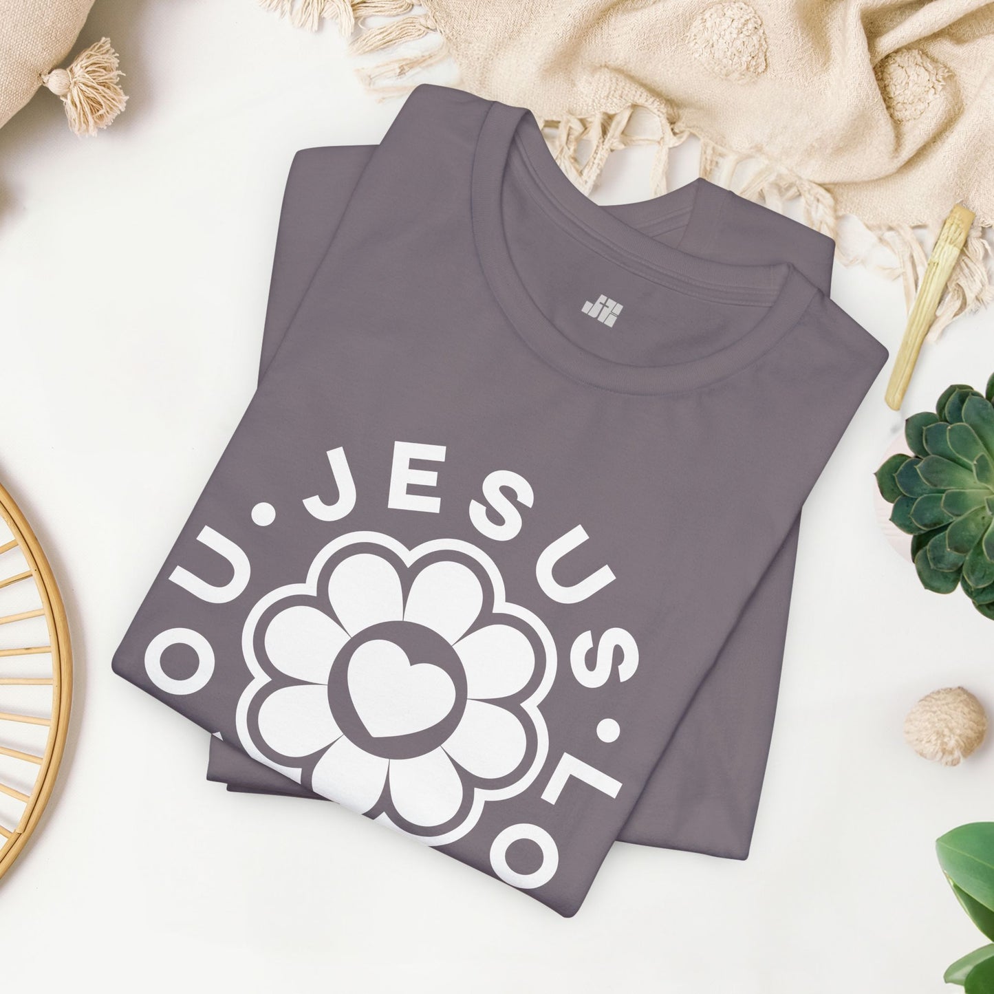 Jesus Loves You Soft Cotton Tee - Christian Tee