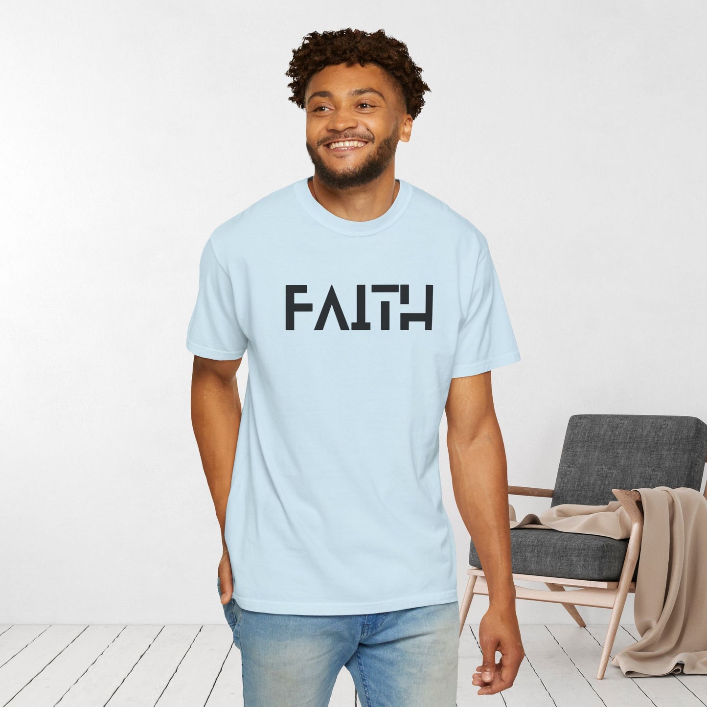 Faith T-shirt -  Ephesians 2:8 Comfort Colors Christian Shirt