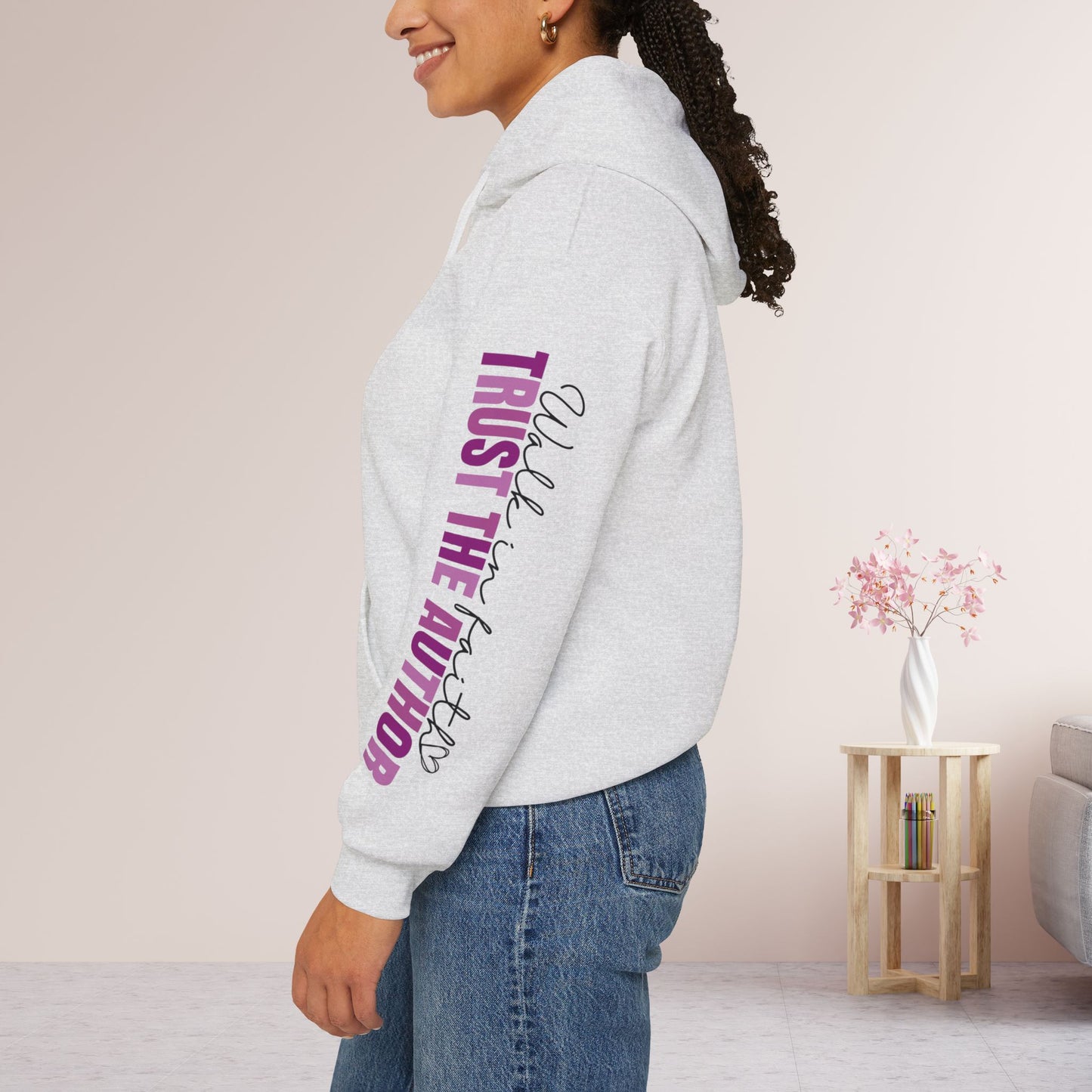 God is Still Writing Your Story Christian Hoodie - Walk in Faith: Trust the Author Hoodie