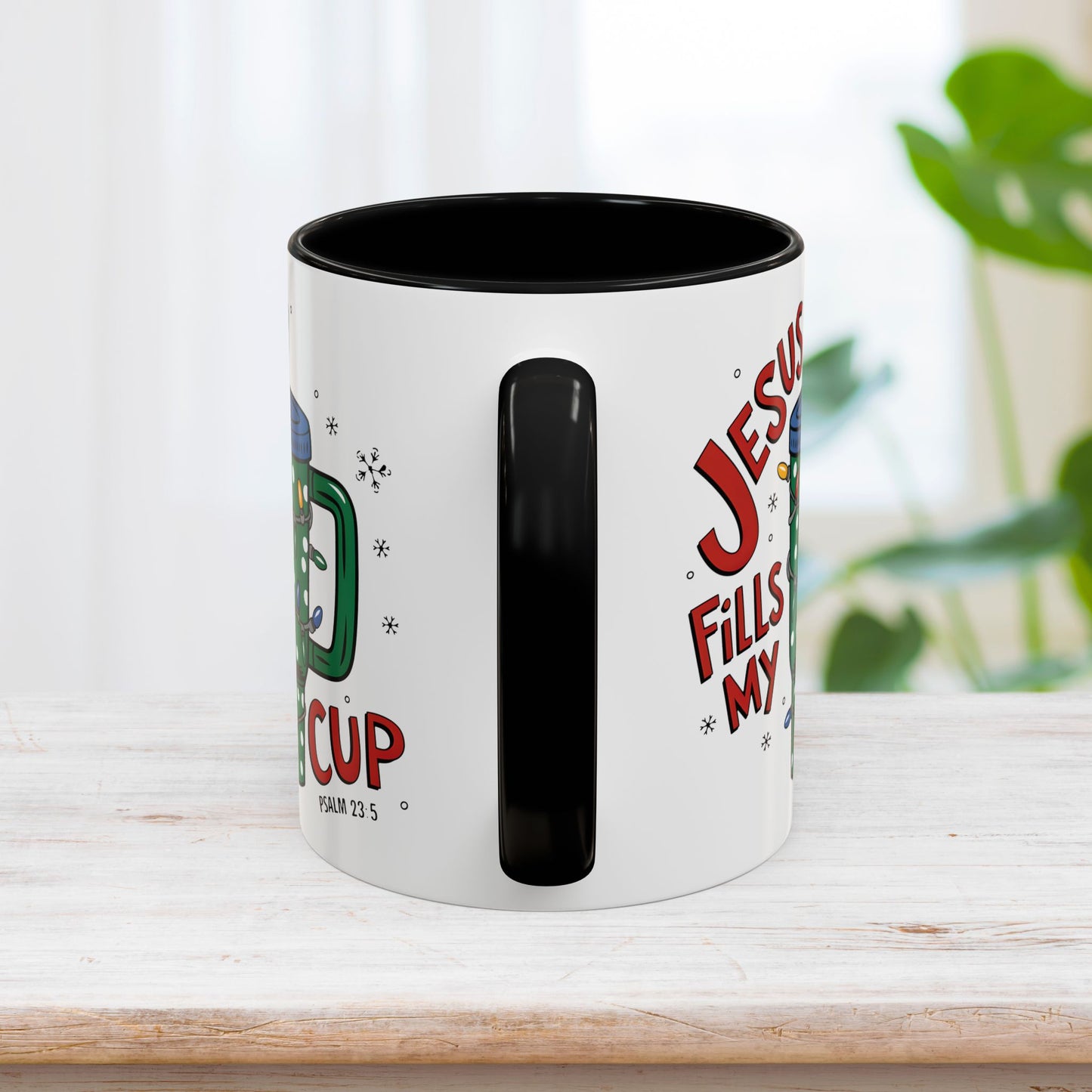 Jesus Fills My Cup Mug - Christian Coffee Mug