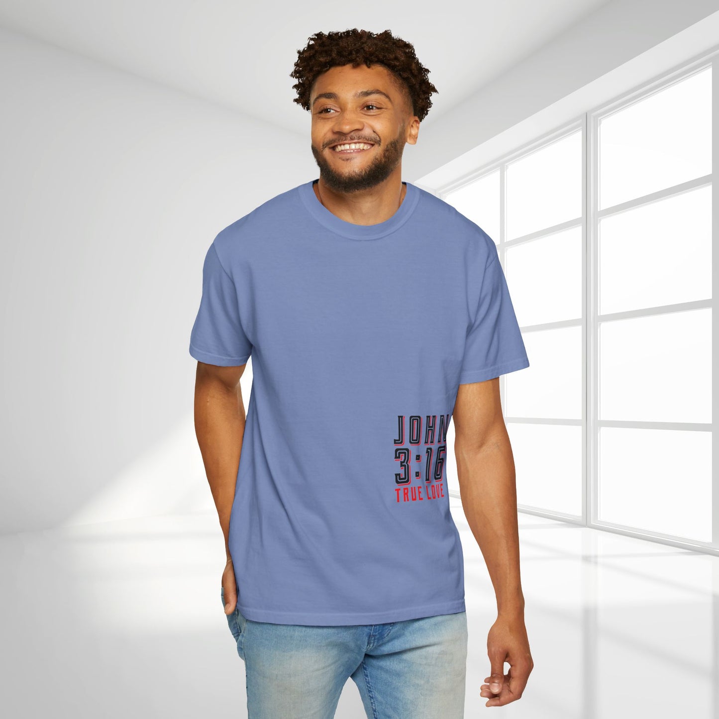 Comfort Colors John 3:16 Shirt