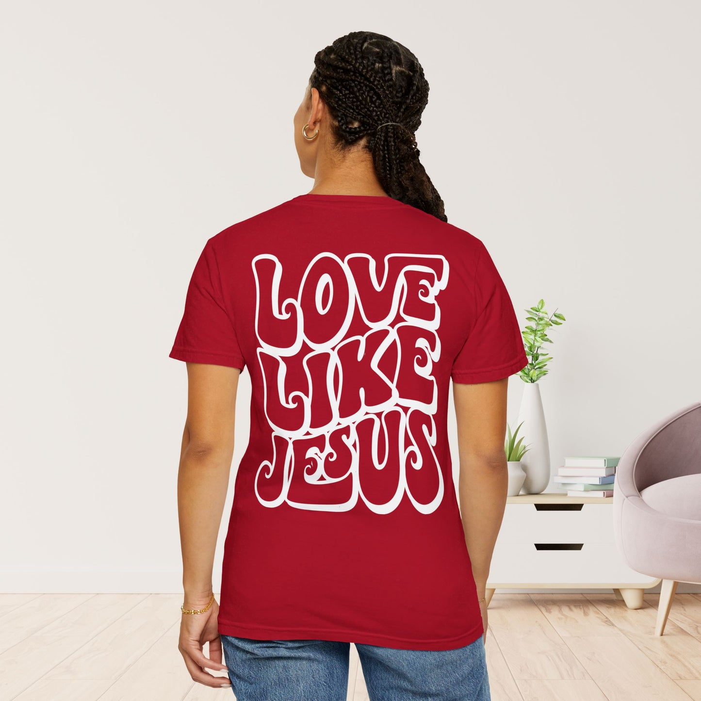 Love Like Jesus Comfort Colors T-shirt - Christian Tee