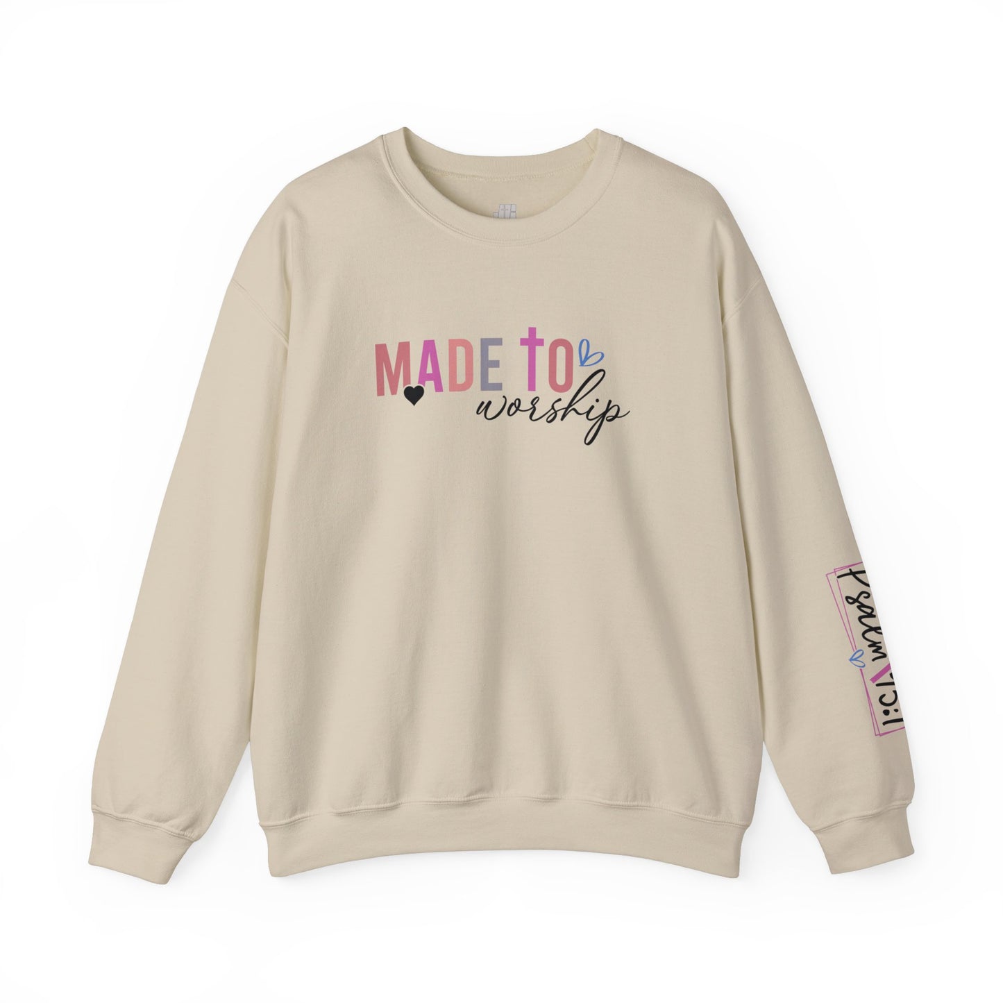 Made to Worship Christian Sweatshirt