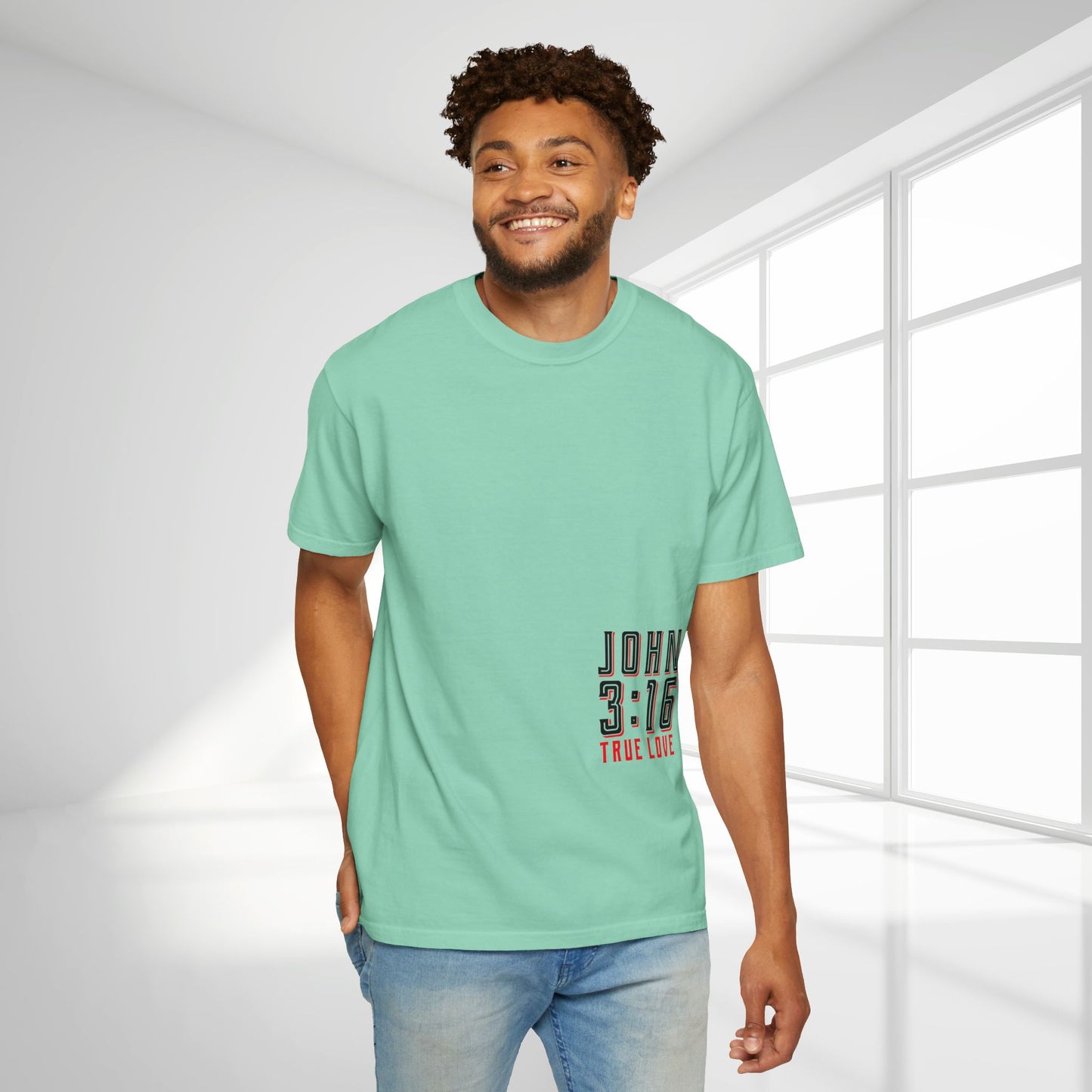 Comfort Colors John 3:16 Shirt