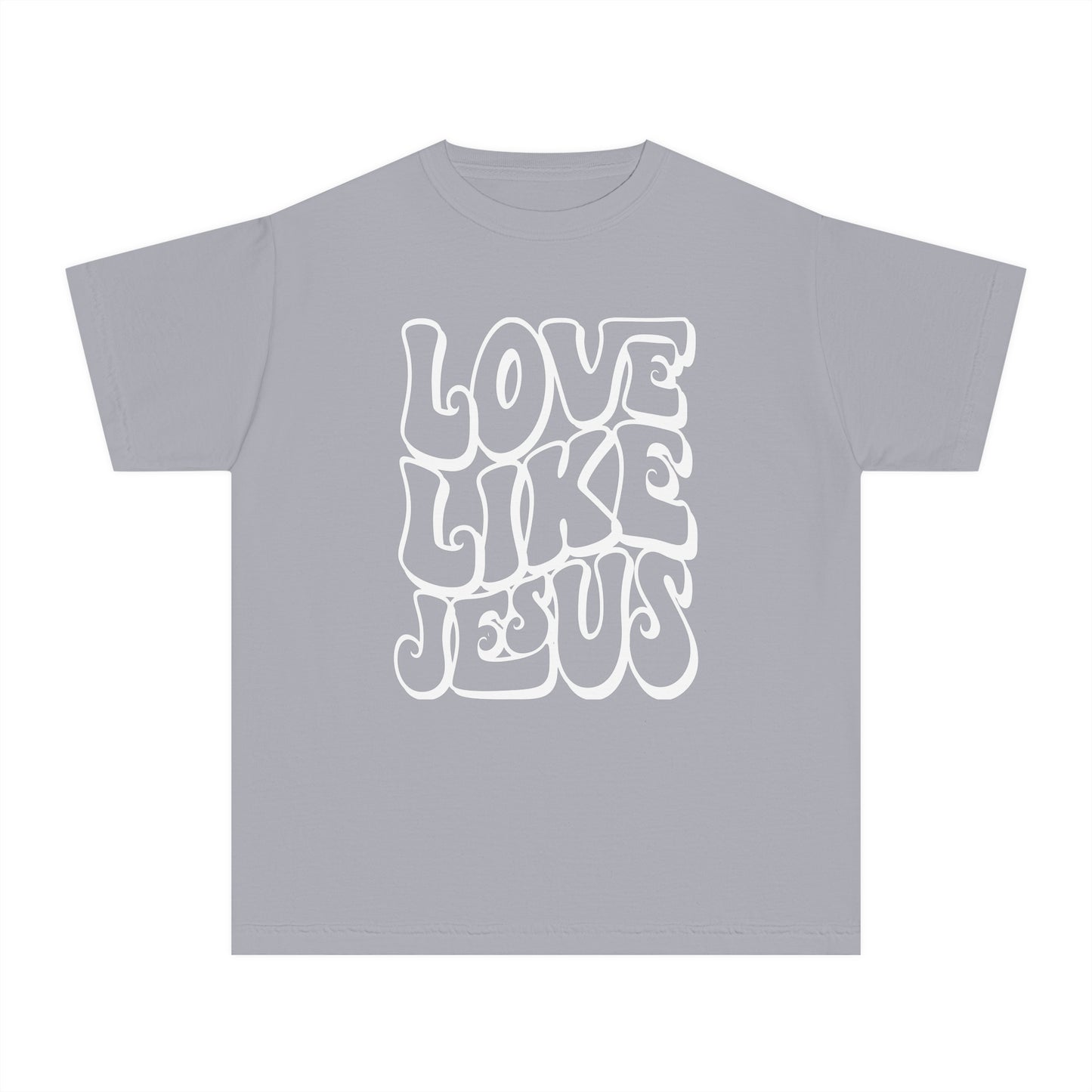 Love Like Jesus Comfort Colors Youth Christian Shirt