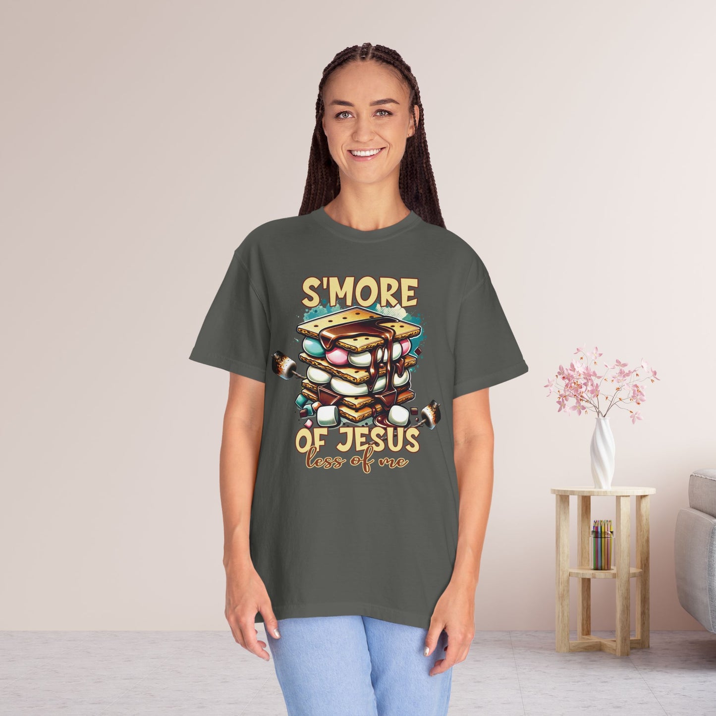 S'More of Jesus Less of Me Comfort Colors Shirt