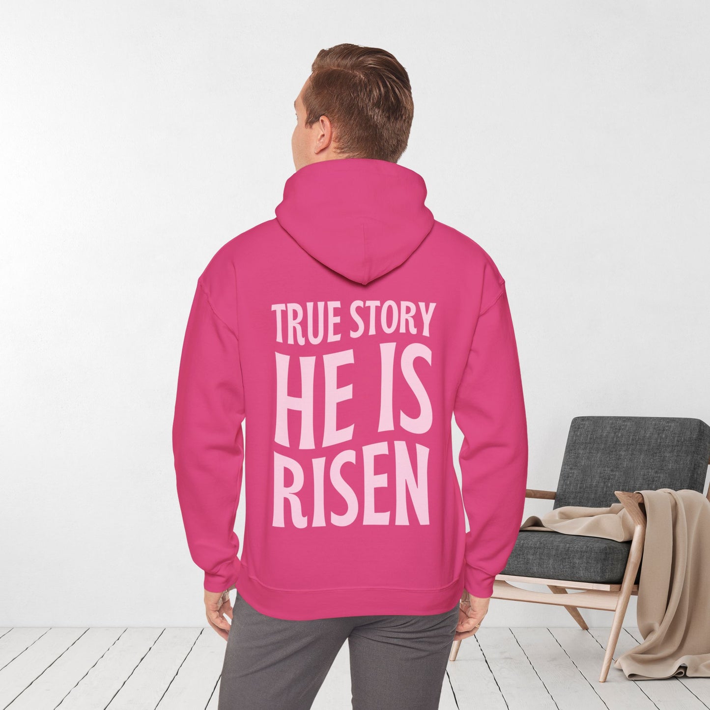 True Story He is Risen Christian Hoodie