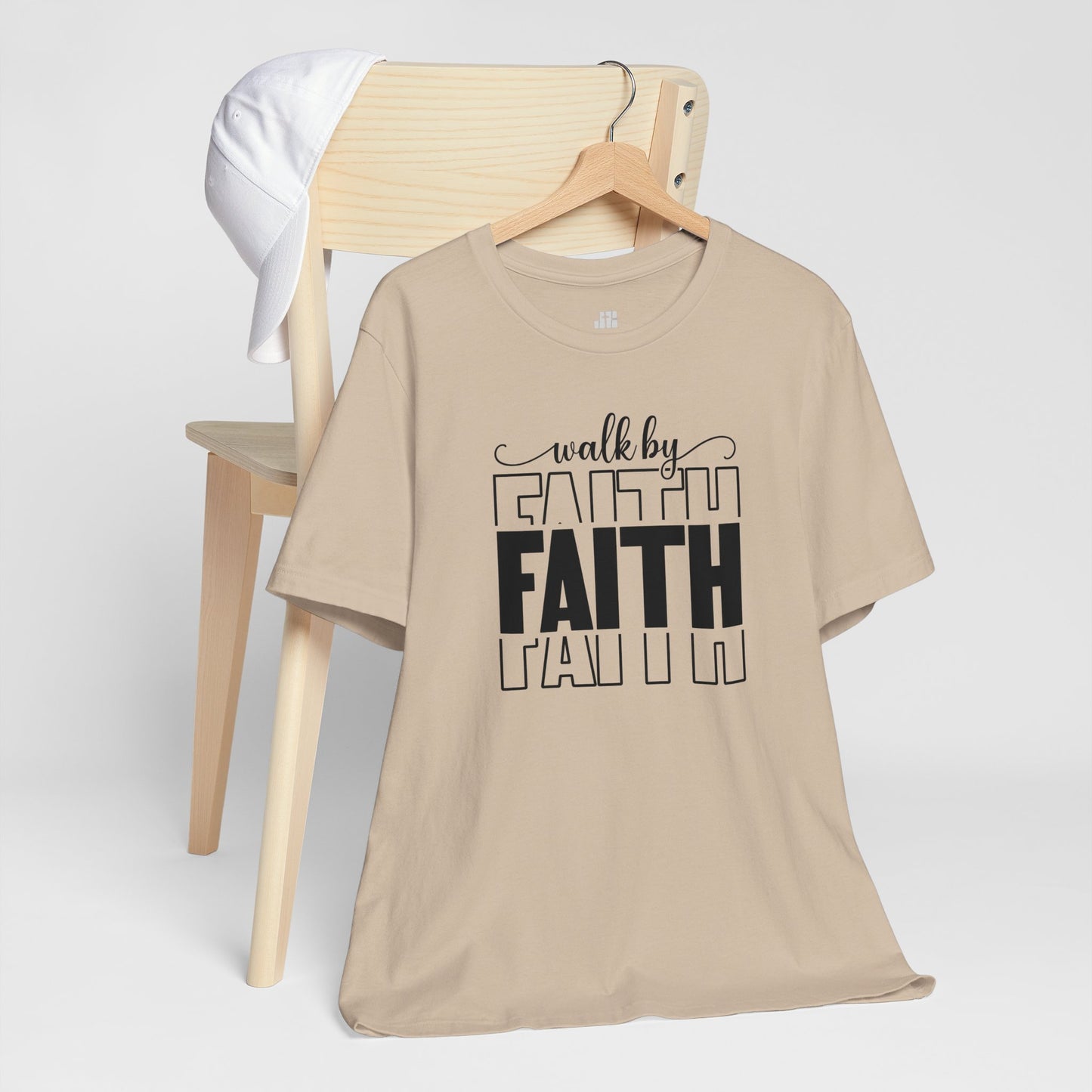 Walk by Faith Christian Soft Cotton Tee