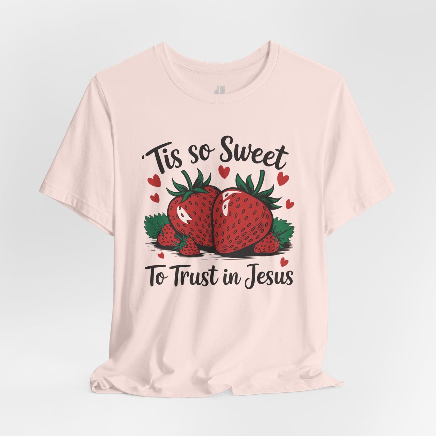 'Tis So Sweet to Trust in Jesus Soft Cotton Tee