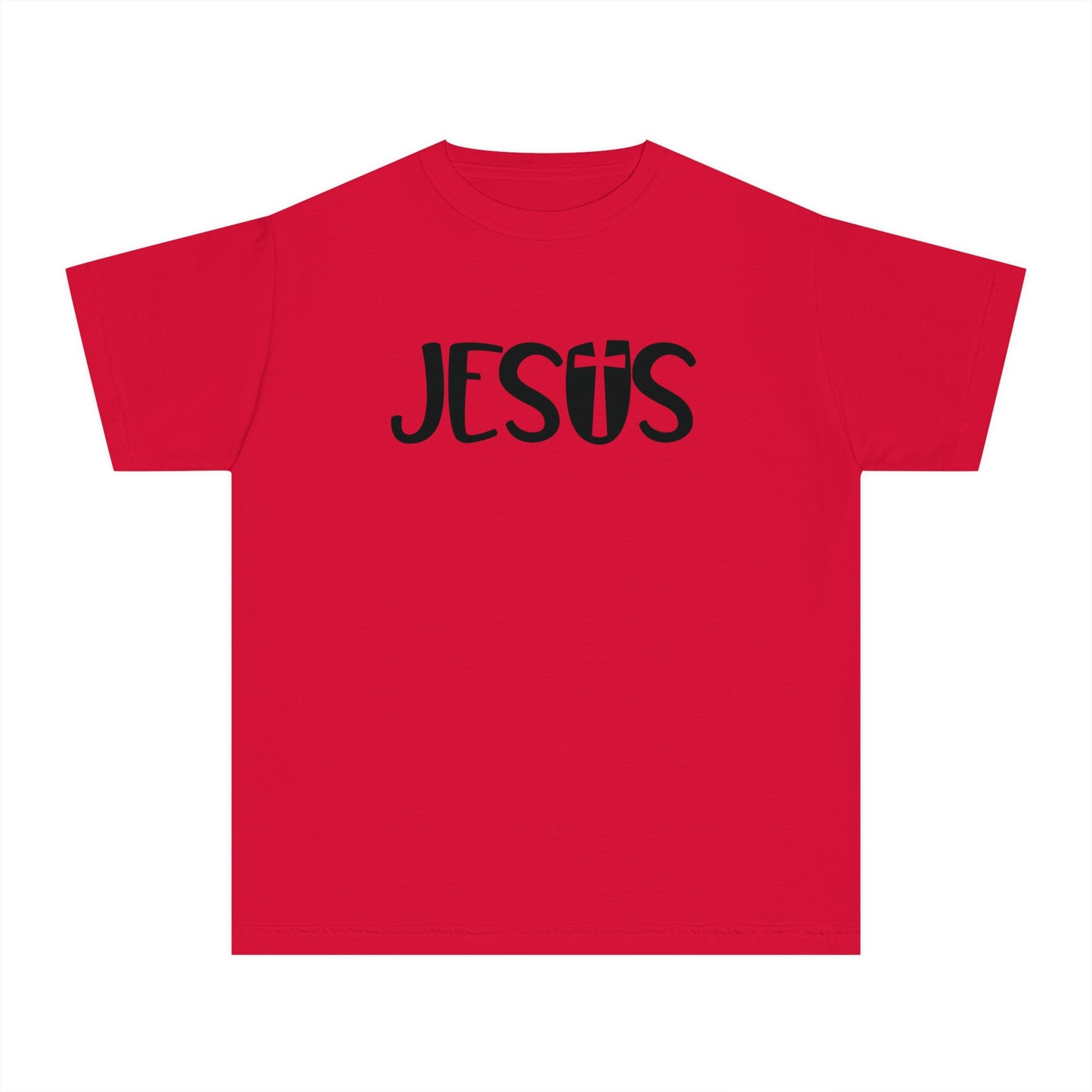 Jesus Comfort Colors Youth Christian T-shirt