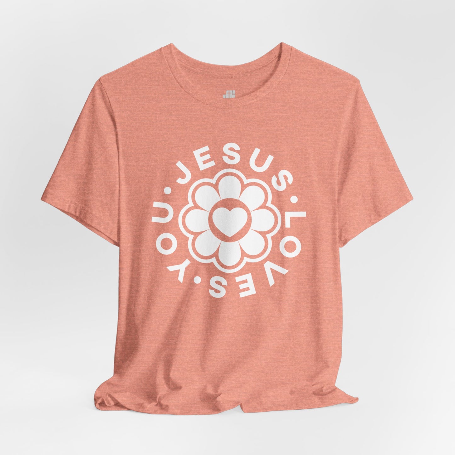 Jesus Loves You Soft Cotton Tee - Christian Tee