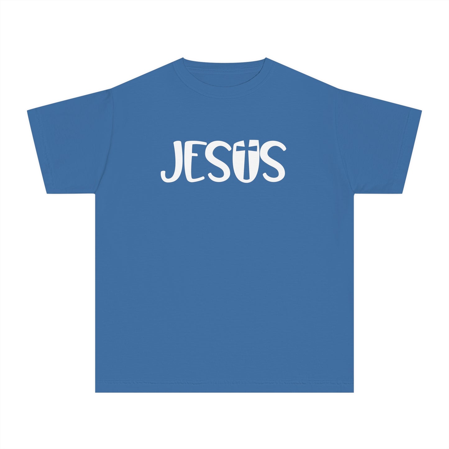 Jesus Comfort Colors Youth Christian Shirt