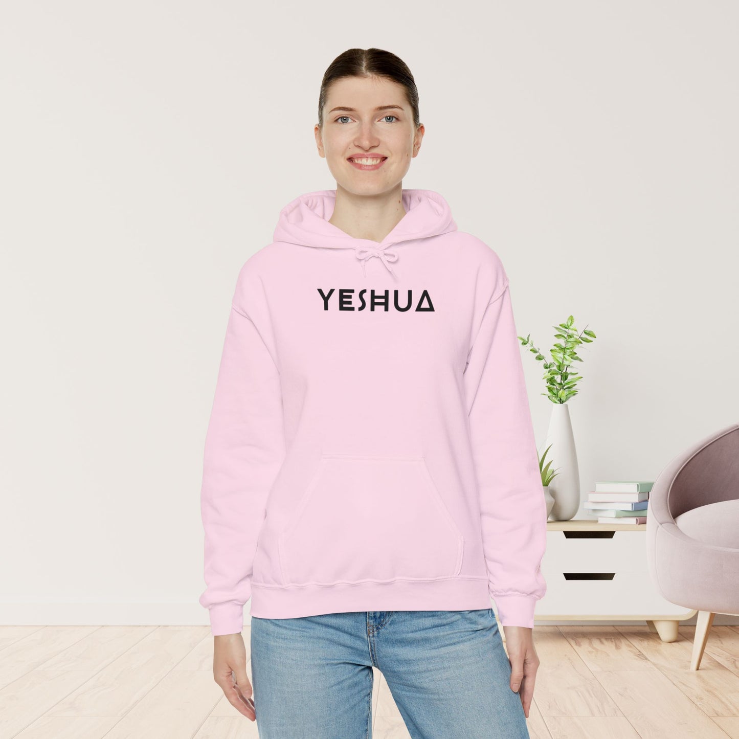 YESHUA Hoodie -  Minimalist Christian Hoodie