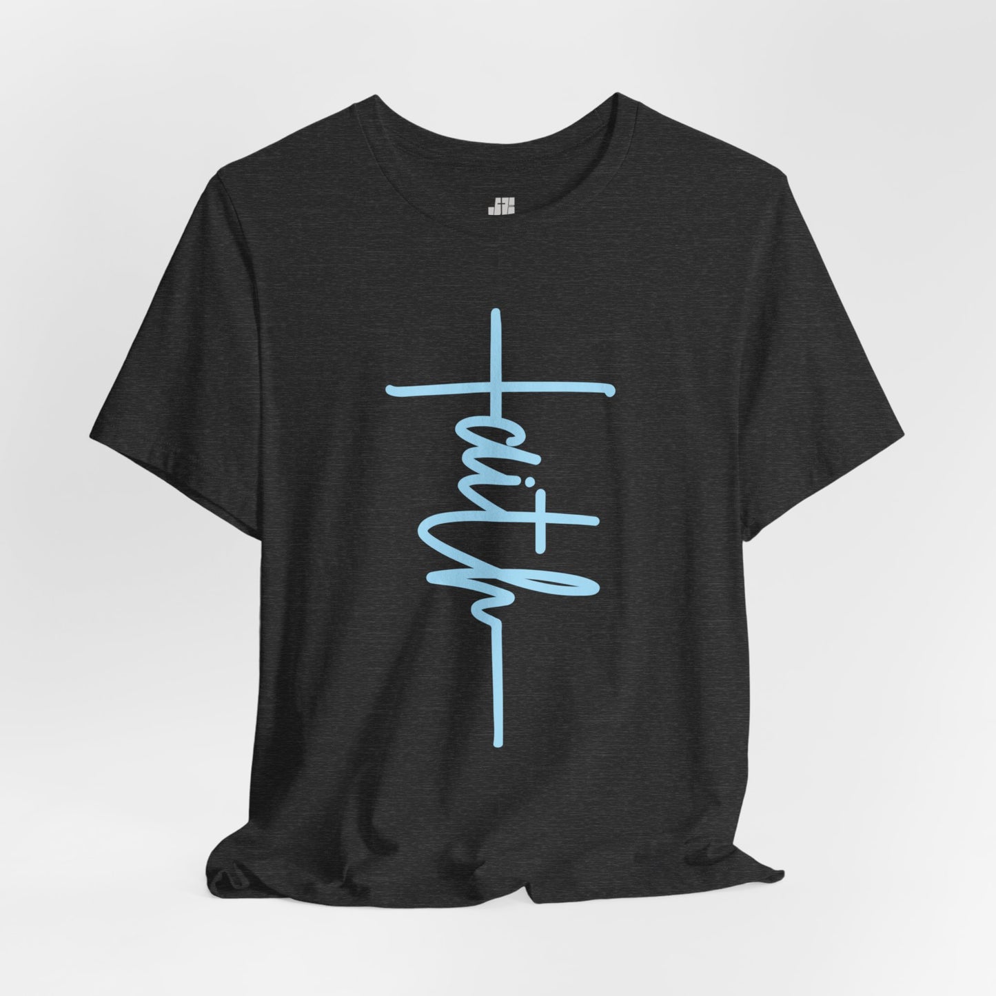 Christian Faith Shirt - Faith Cross Soft Cotton Tee