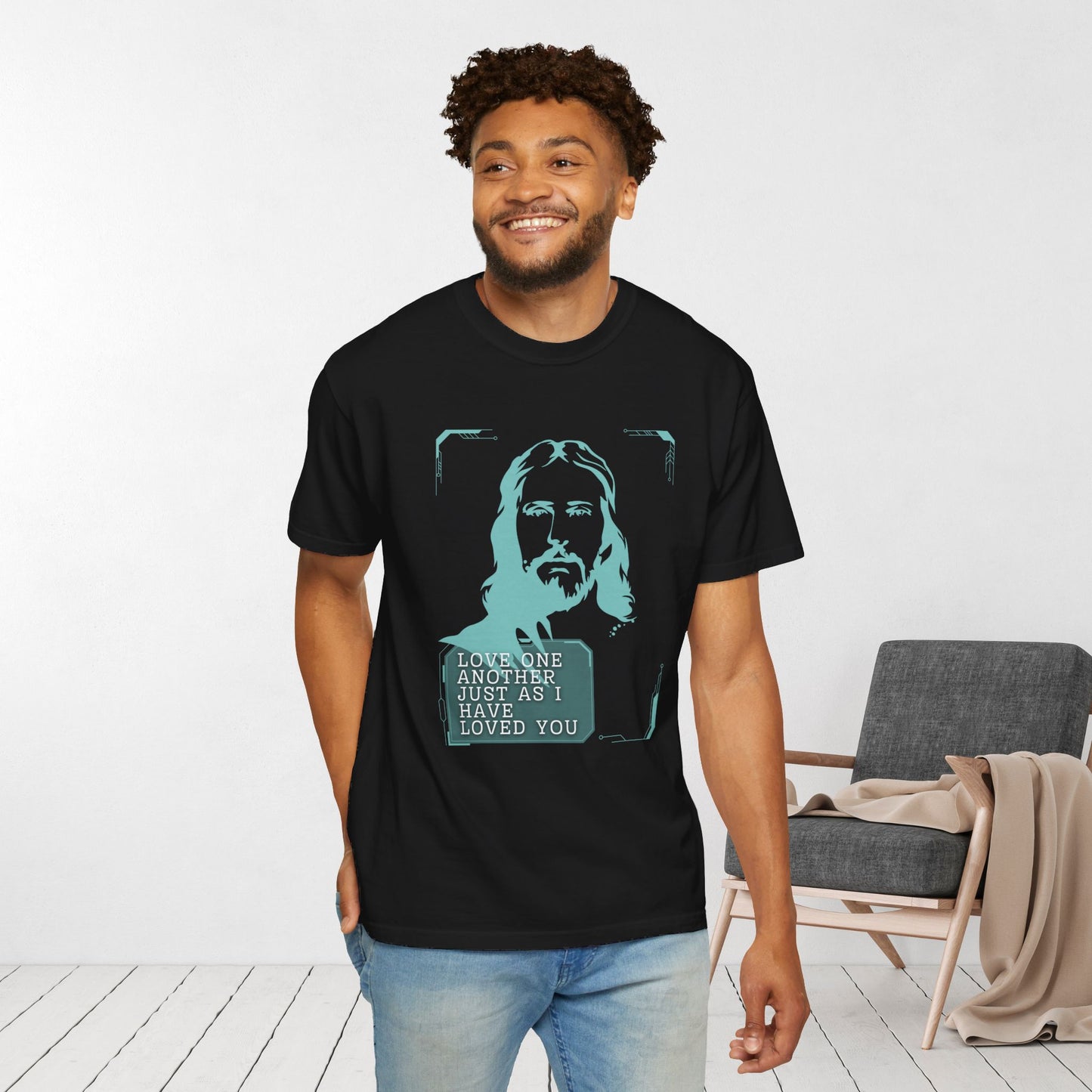 Comfort Colors Men's Jesus Shirt