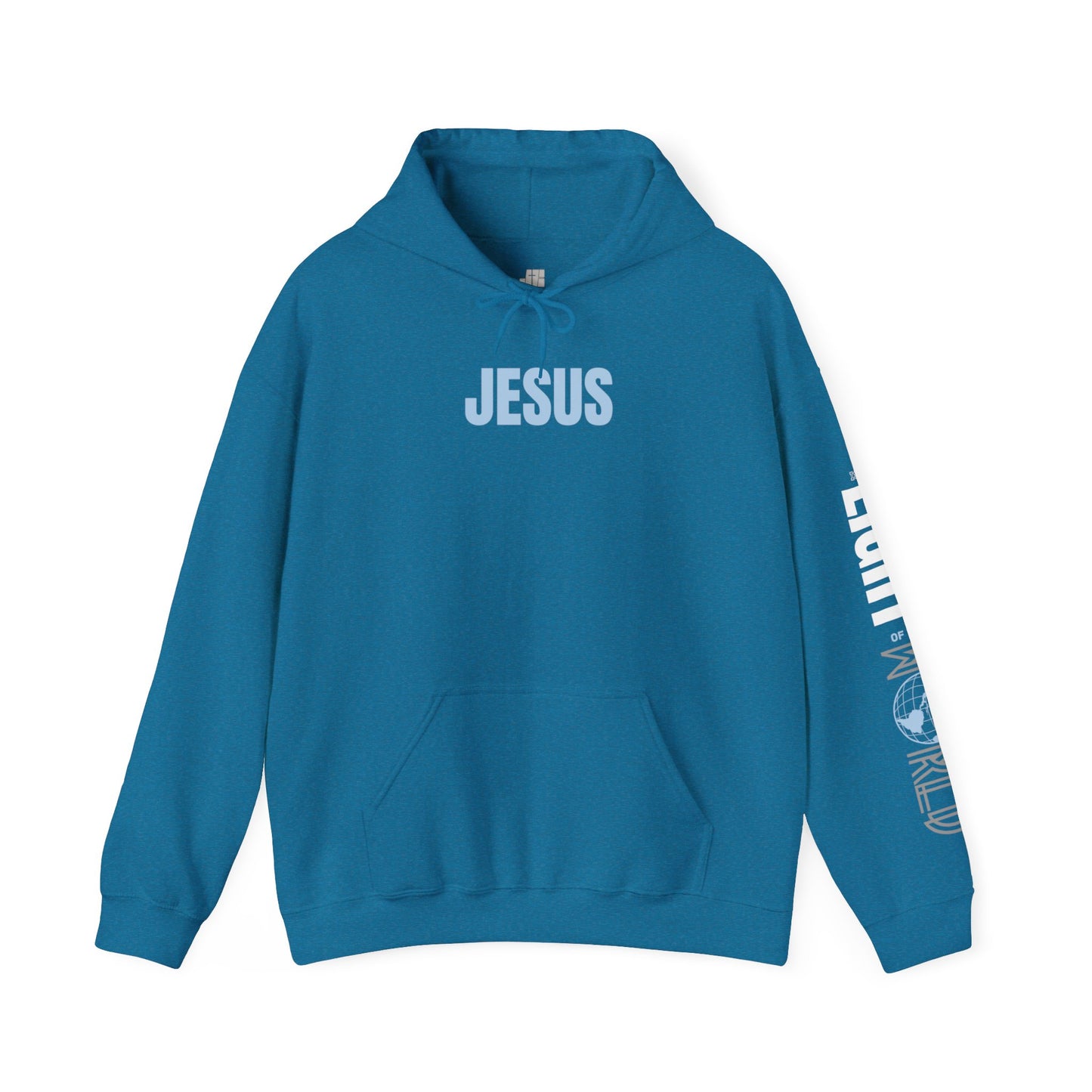 Follow Jesus Hoodie - Jesus is the Light of the World Hoodie - John 8:12 Hoodie