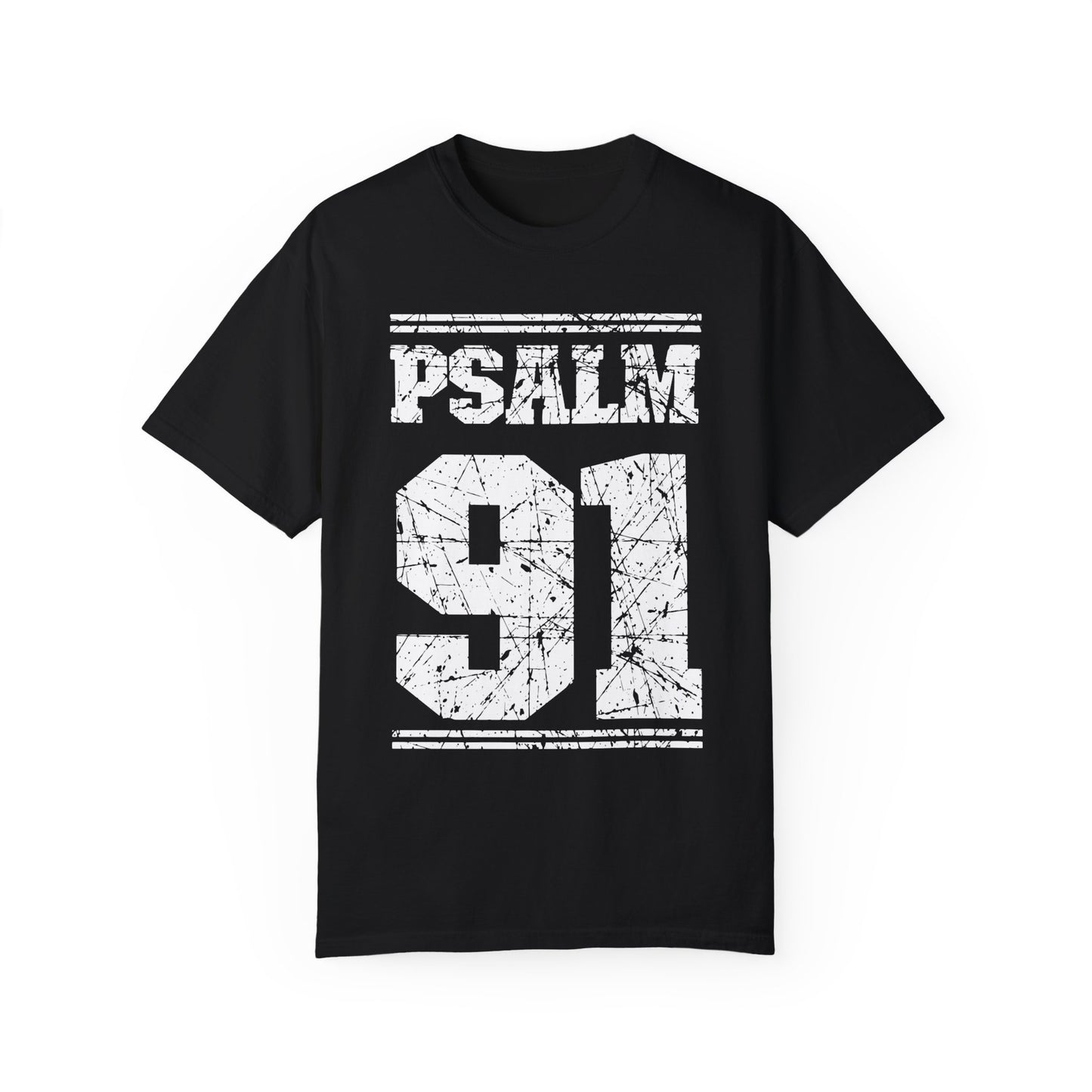 Psalm 91 Comfort Colors Christian Shirt - Bible Verse Shirt